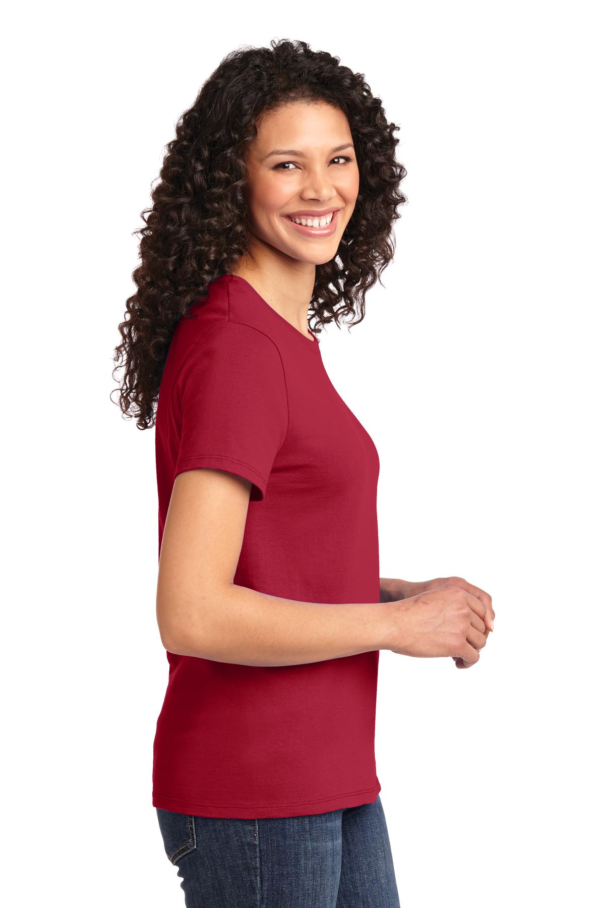 Red Port & Co Women's Essential Tee. LPC61