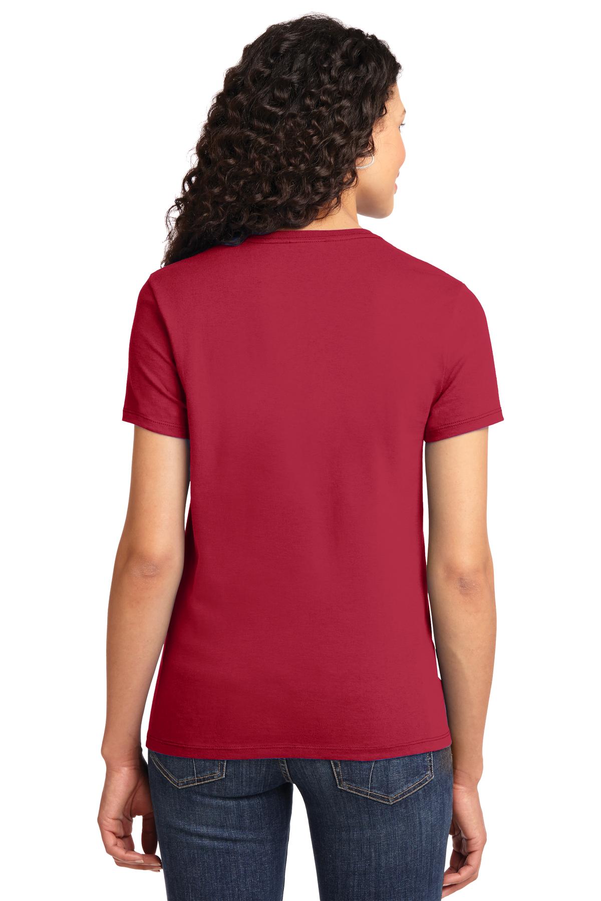 Red Port & Co Women's Essential Tee. LPC61
