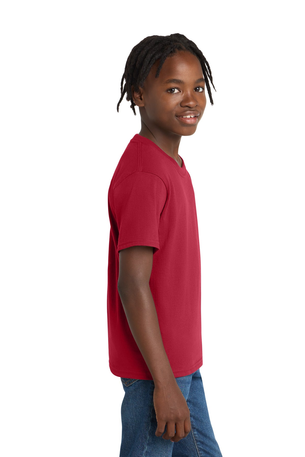 Red Port & Co Youth Essential Tee. PC61Y