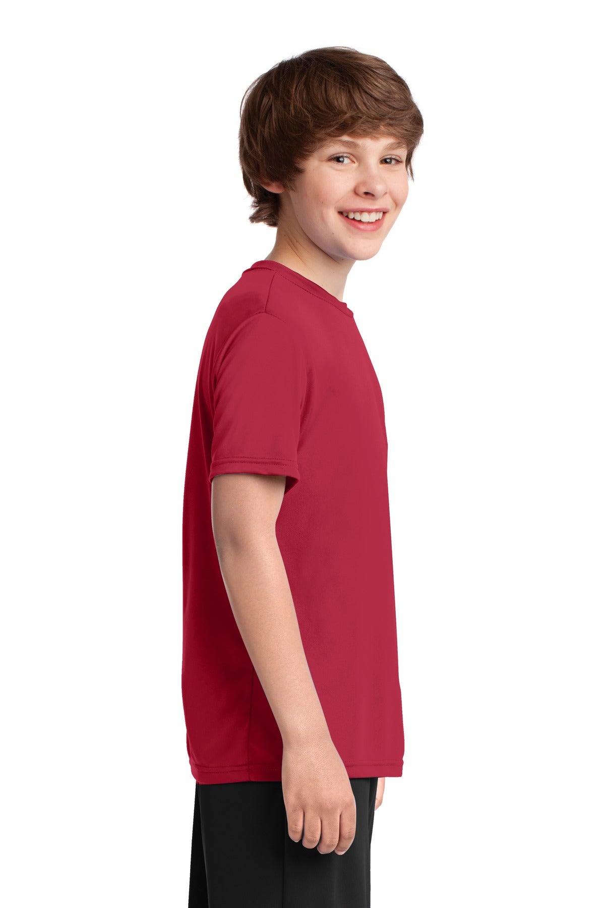 Red Port & Co Youth Performance Tee. PC380Y