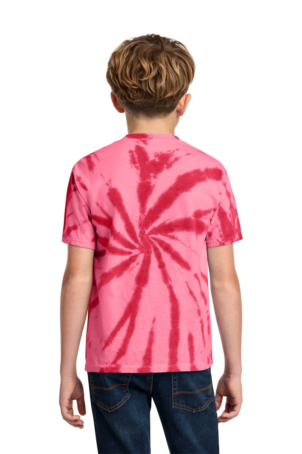 Red Port & Co Youth Tie-Dye Tee. PC147Y