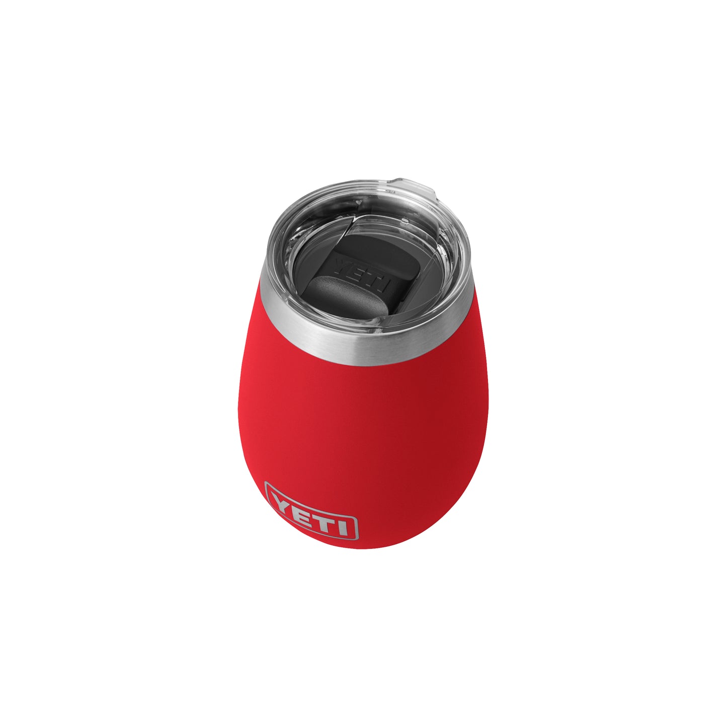 Red-Rescue Rambler® 10 oz Wine Tumbler with MagSlider™ Lid plain