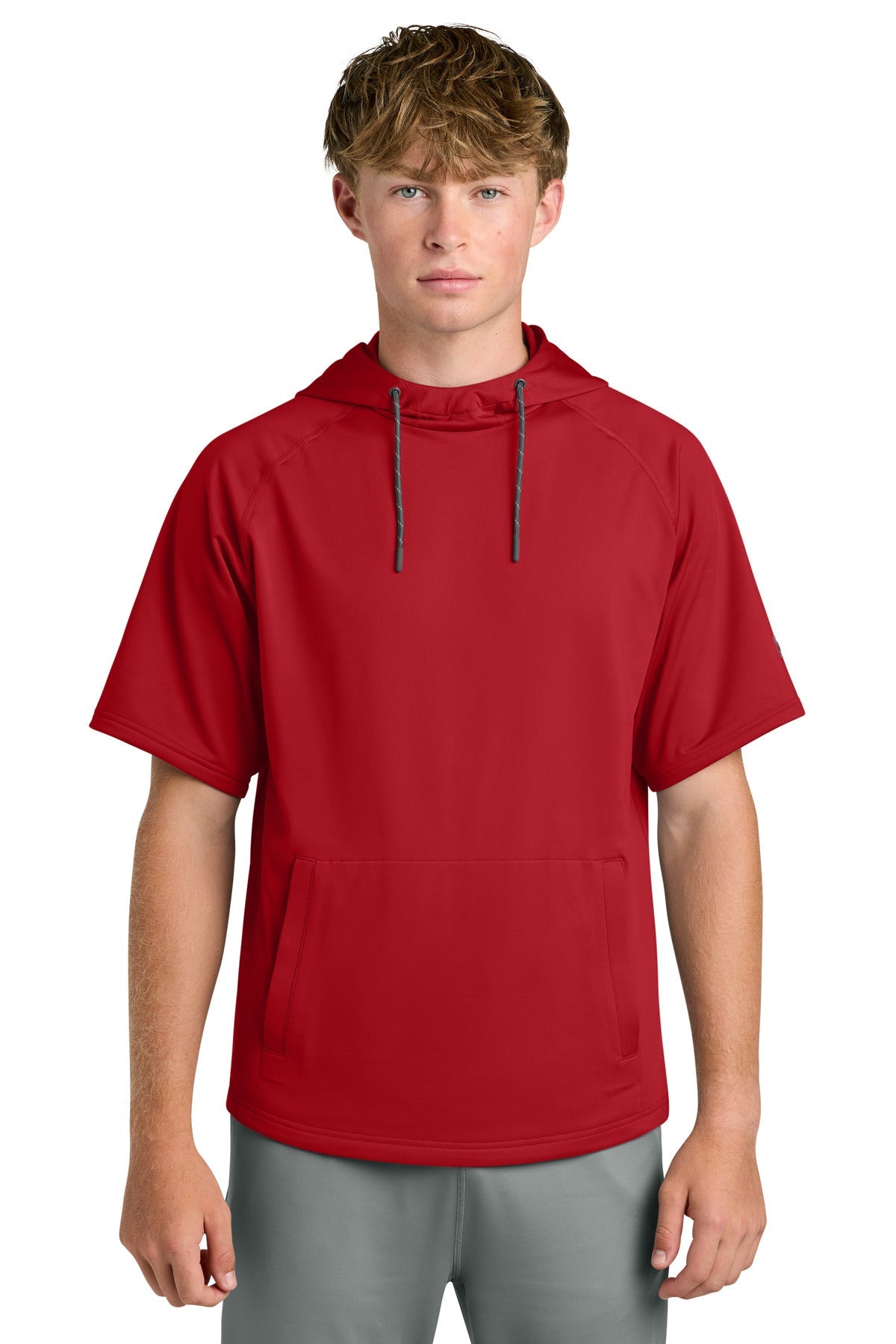 Red Richardson Charge Performance Fleece Short Sleeve Hoodie RA7200SSH