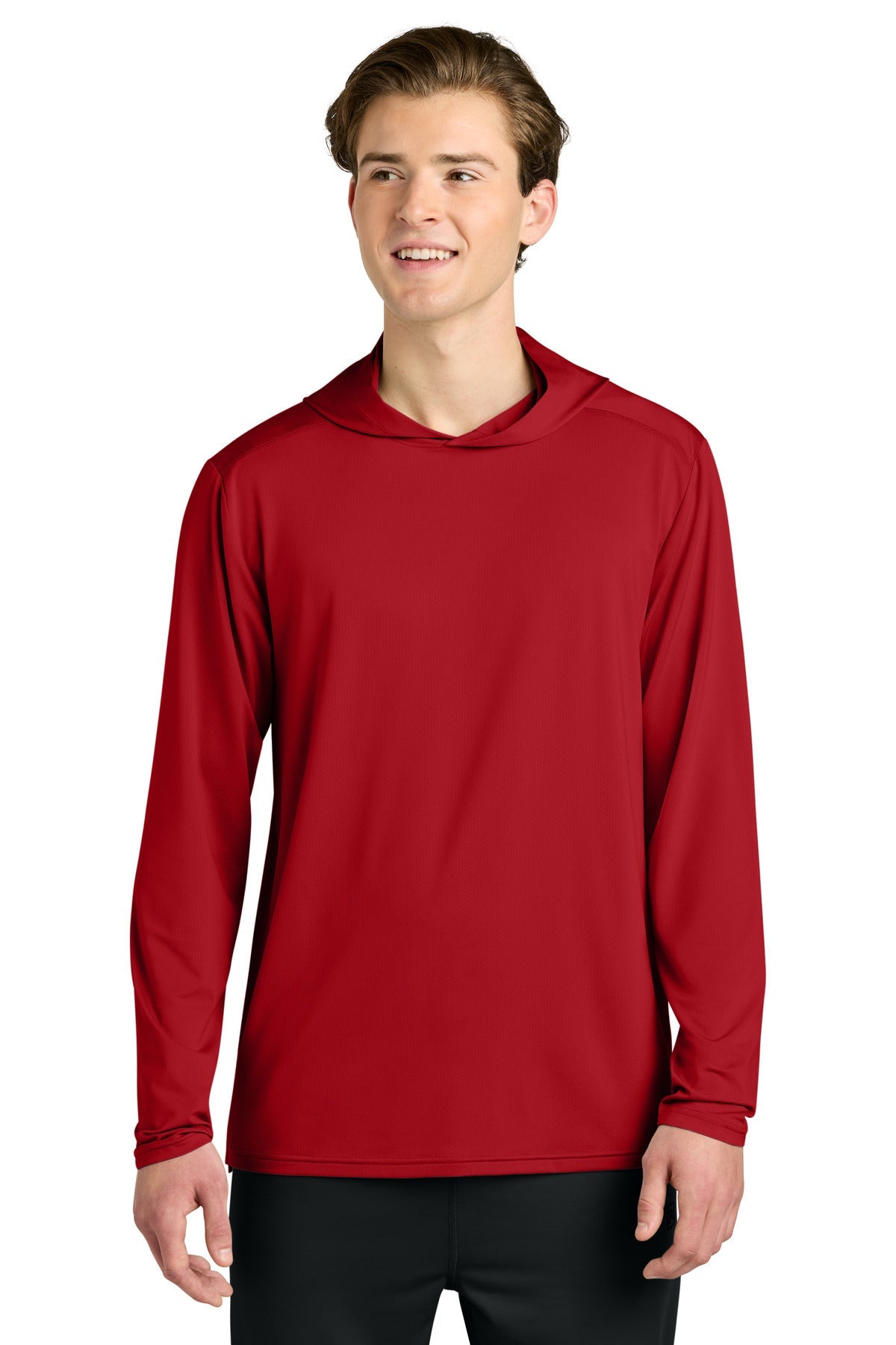Red Richardson Clutch Long Sleeve Hoodie RA7110LSH
