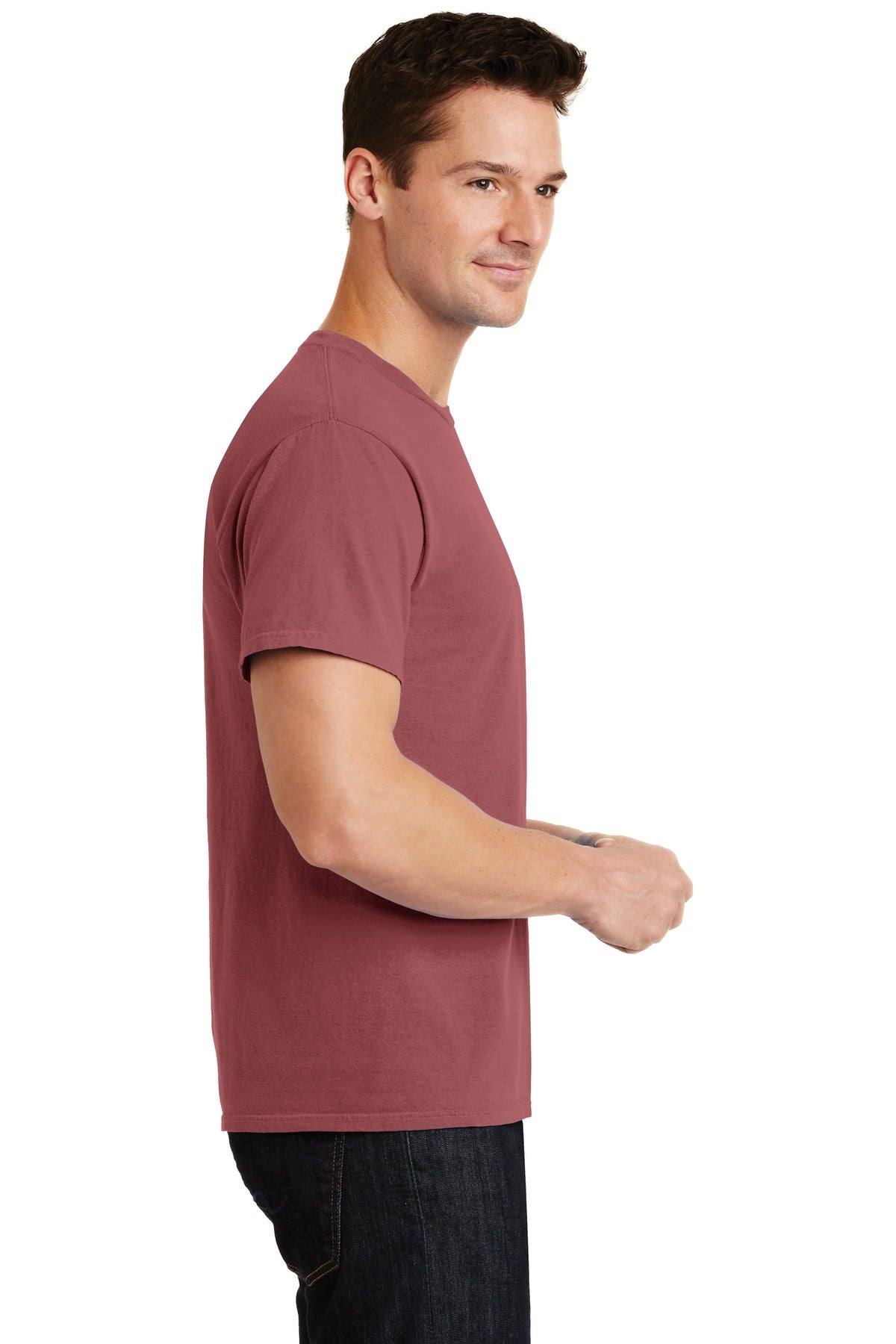 Red Rock Port & Co Beach Wash Garment-Dyed Tee. PC099
