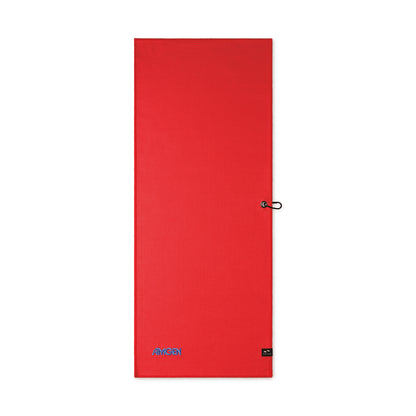 Red Slowtide® Links Golf Towel