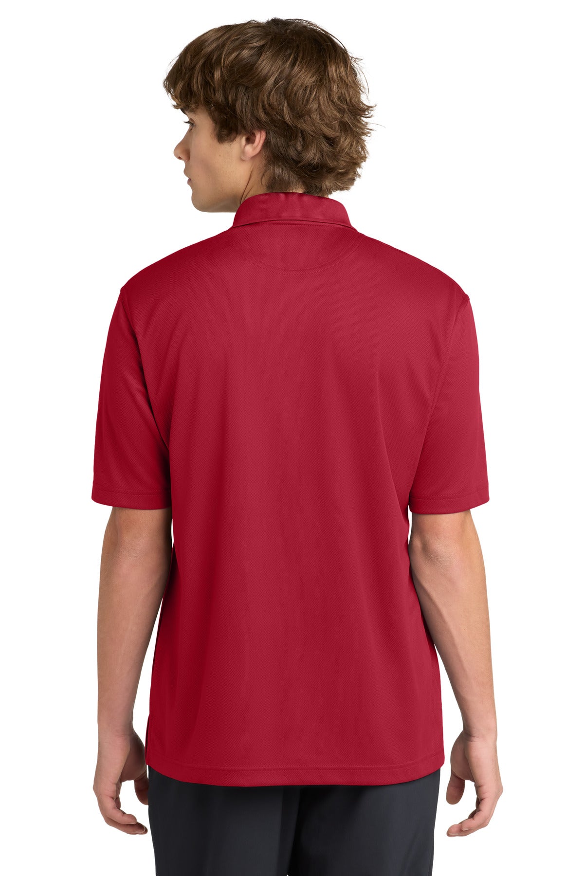 Red Sport-Tek Dri-Mesh Polo. K469