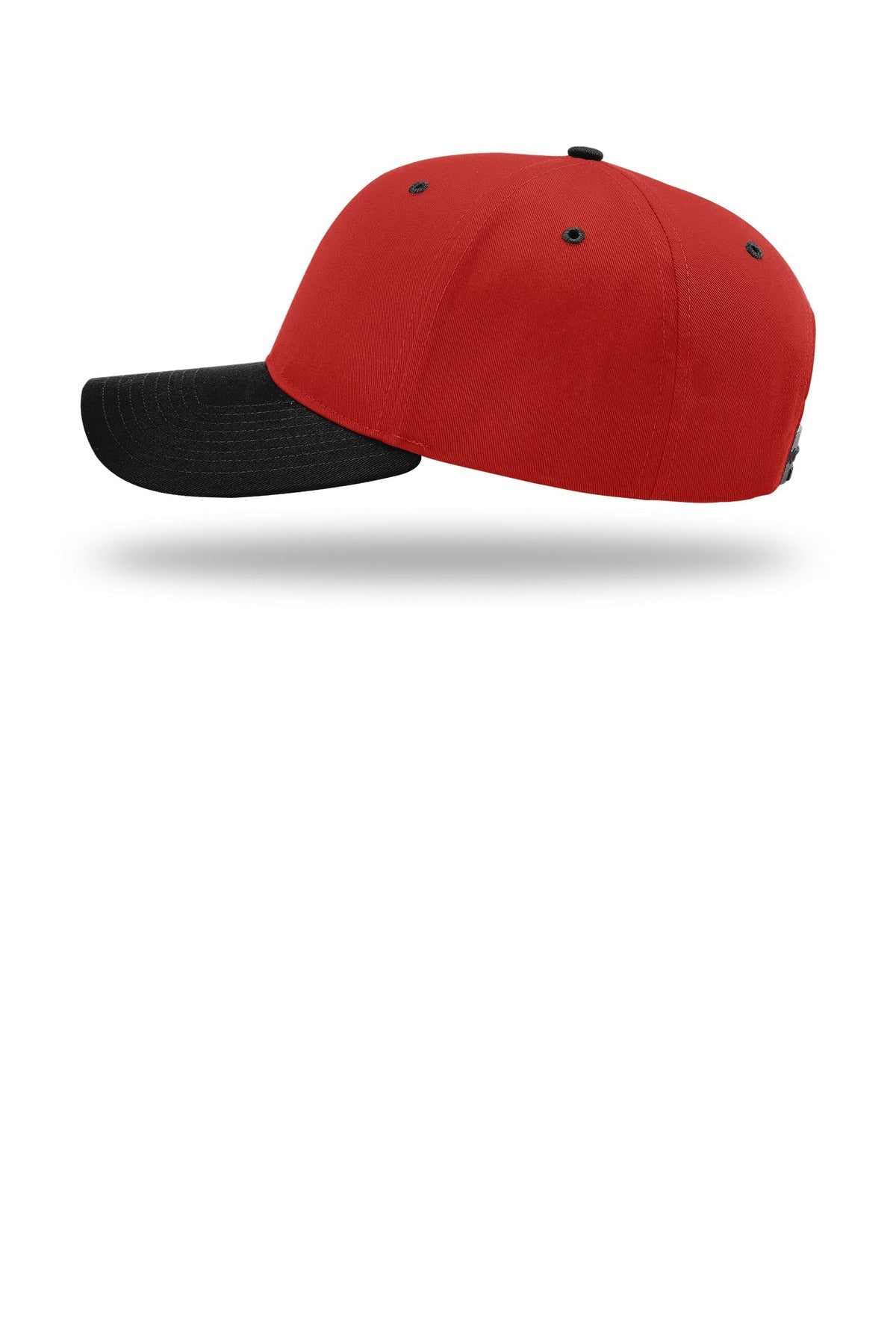 Red/Rd/Blk Richardson Pro Twill Snapback 212