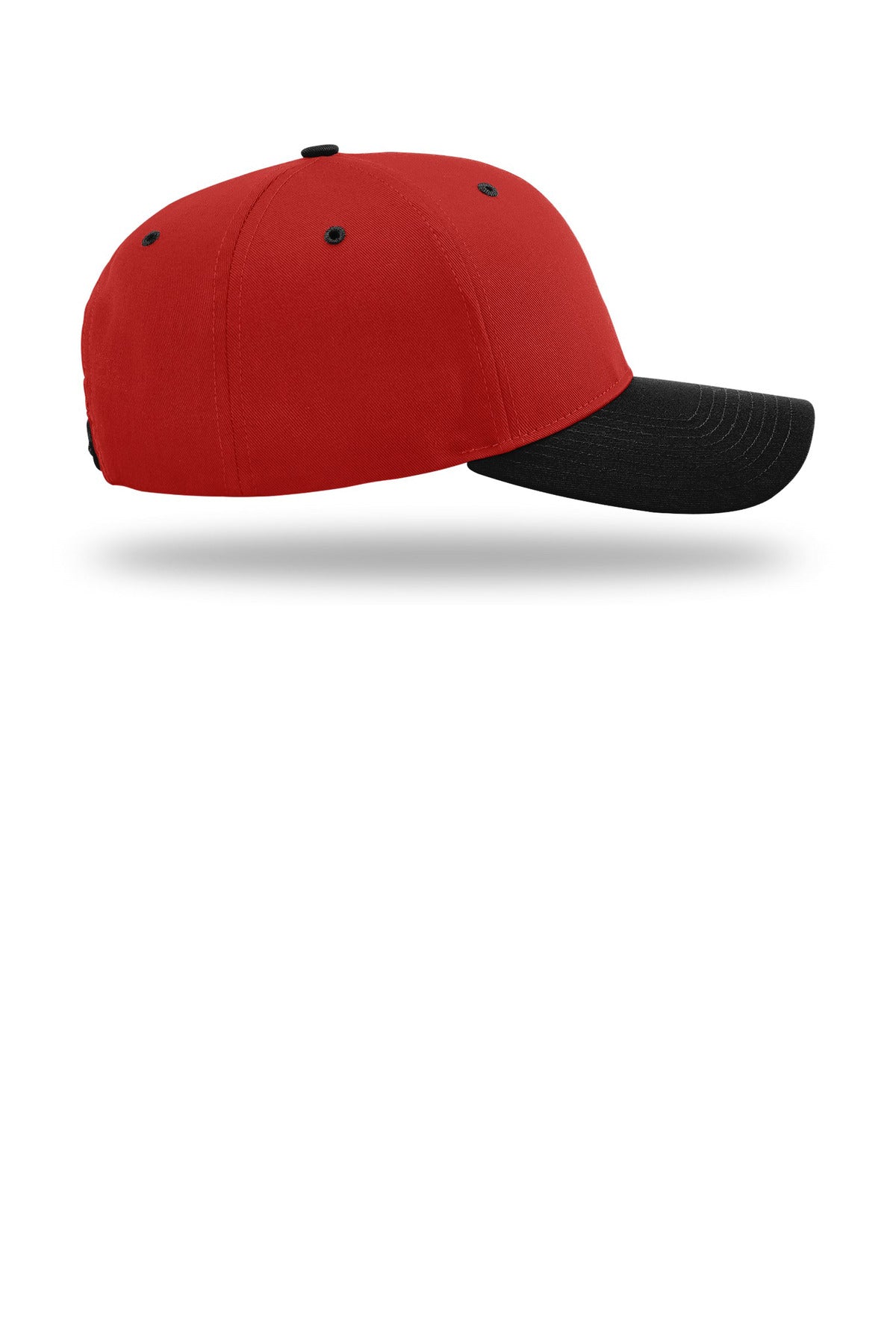 Red/Rd/Blk Richardson Pro Twill Snapback 212