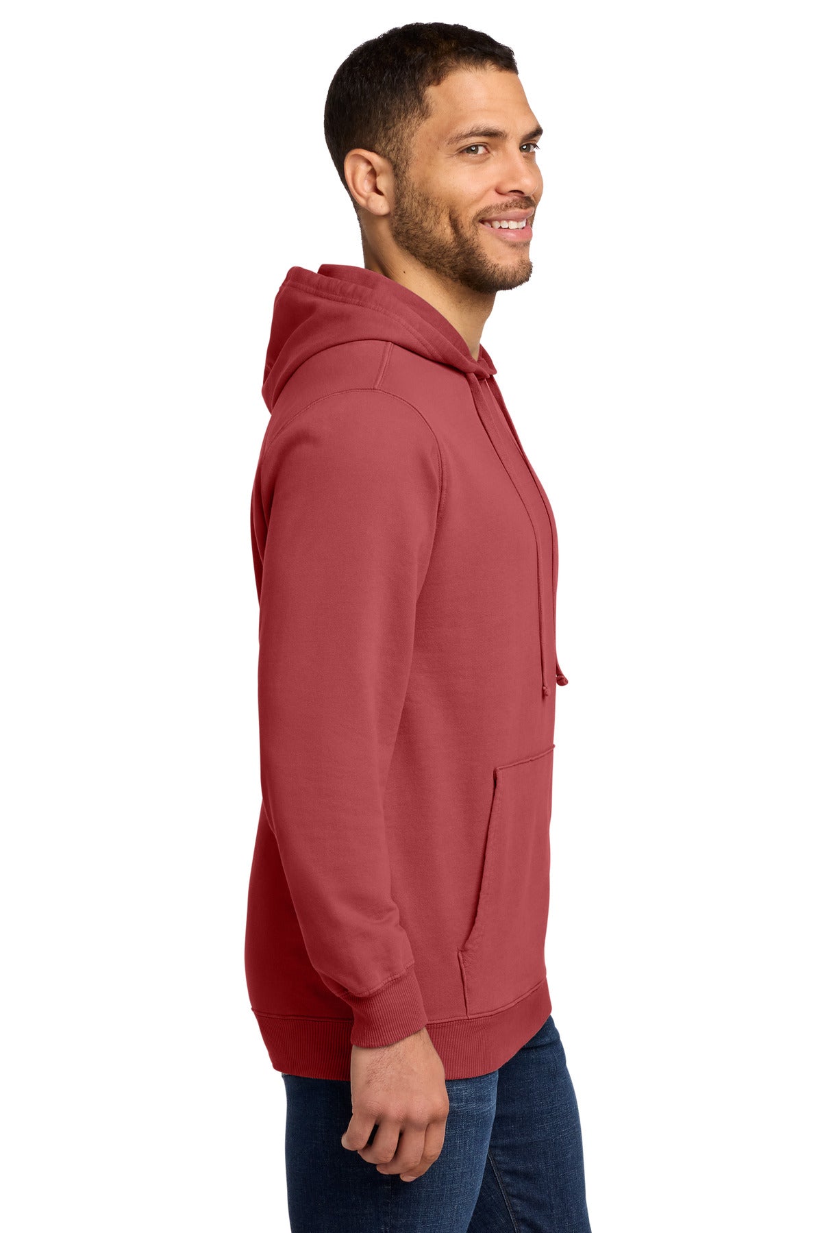 Redrock Port & Co Beach Wash Garment-Dyed Pullover Hooded Sweatshirt. PC098H
