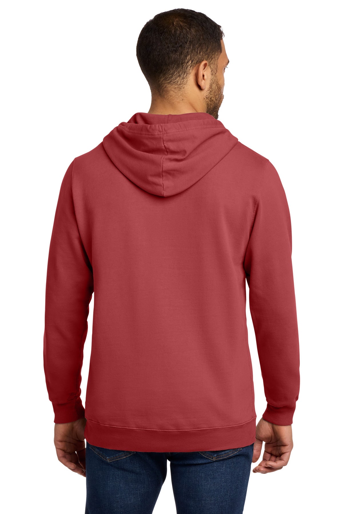 Redrock Port & Co Beach Wash Garment-Dyed Pullover Hooded Sweatshirt. PC098H