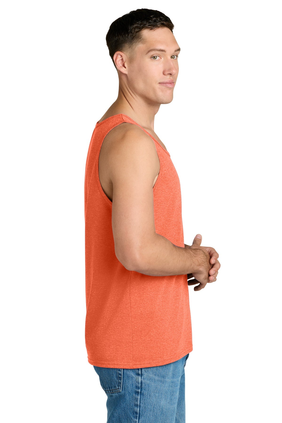 RetHtCoral Jerzees Classics Unisex Cotton Tank 363TK