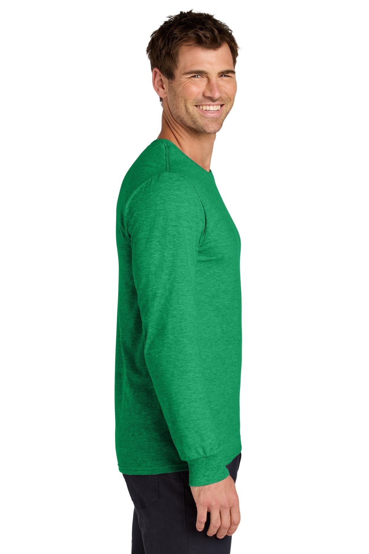 RetHtGreen Jerzees Classics Unisex Cotton Long Sleeve T-Shirt 363L