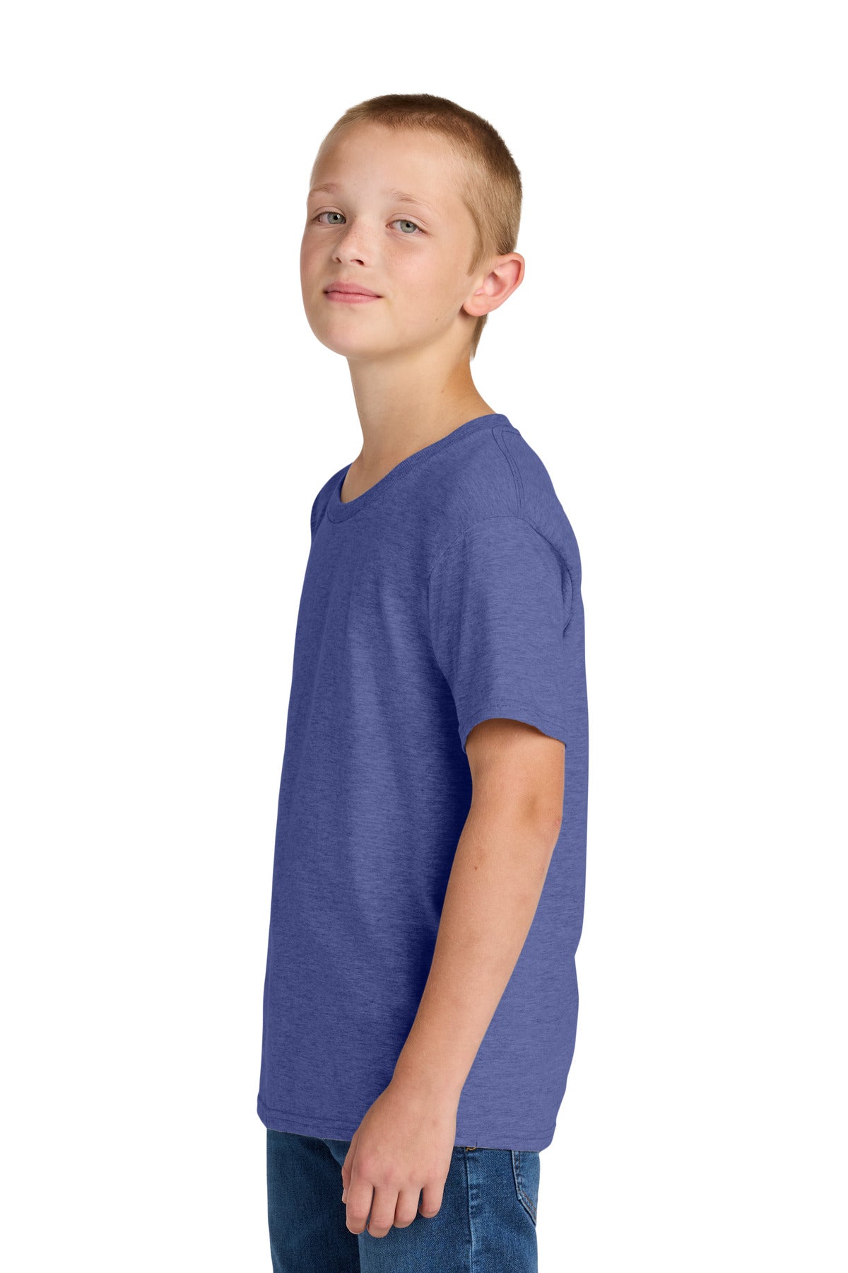 RetHtPrpl Jerzees Classics Youth Cotton T-Shirt 363Y