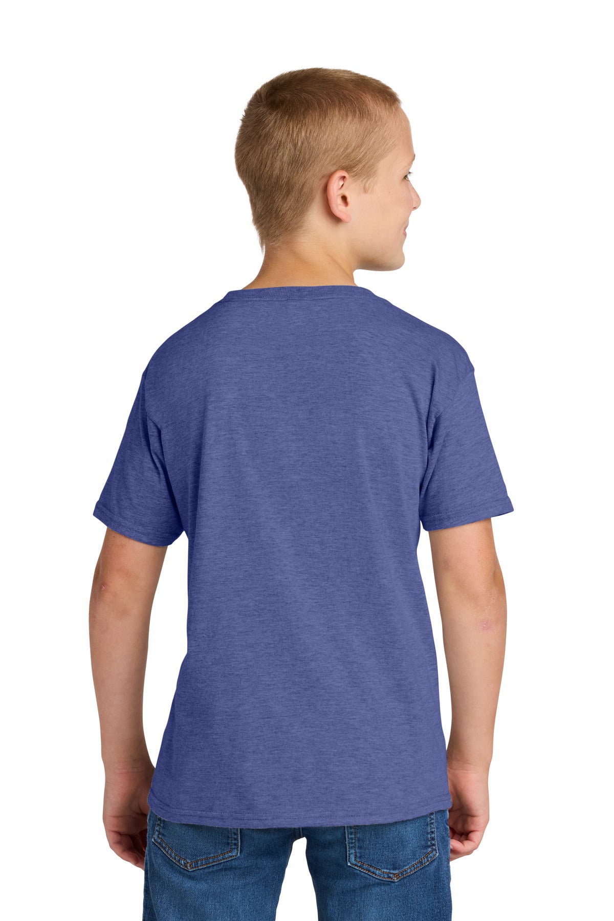 RetHtPrpl Jerzees Classics Youth Cotton T-Shirt 363Y