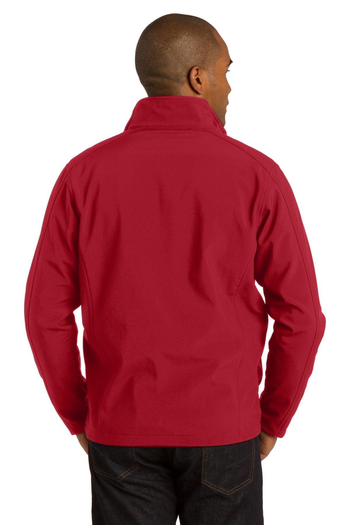 Rich Red Port Authority Core Soft Shell Jacket. J317