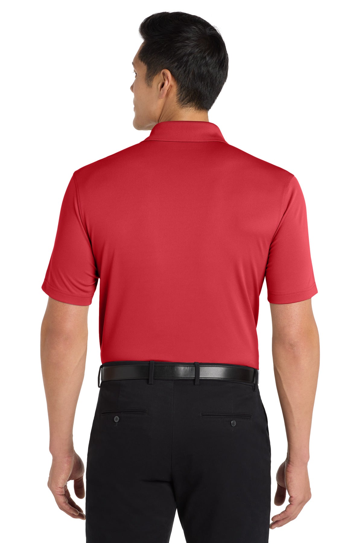 Rich Red Port Authority Dry Zone UV Micro-Mesh Polo. K110