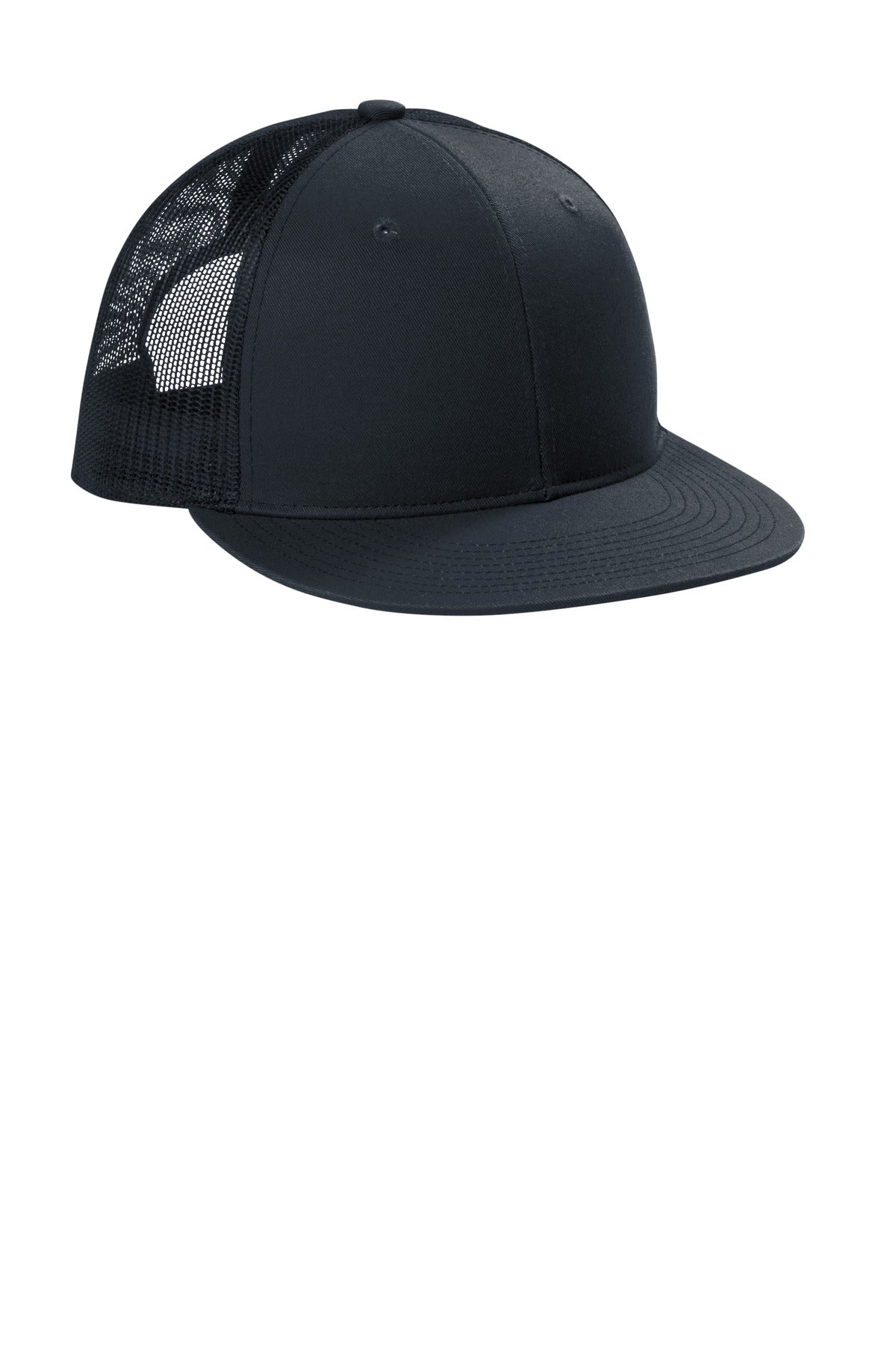 RichNavy Port Authority Snapback Flat Bill Trucker Cap C407