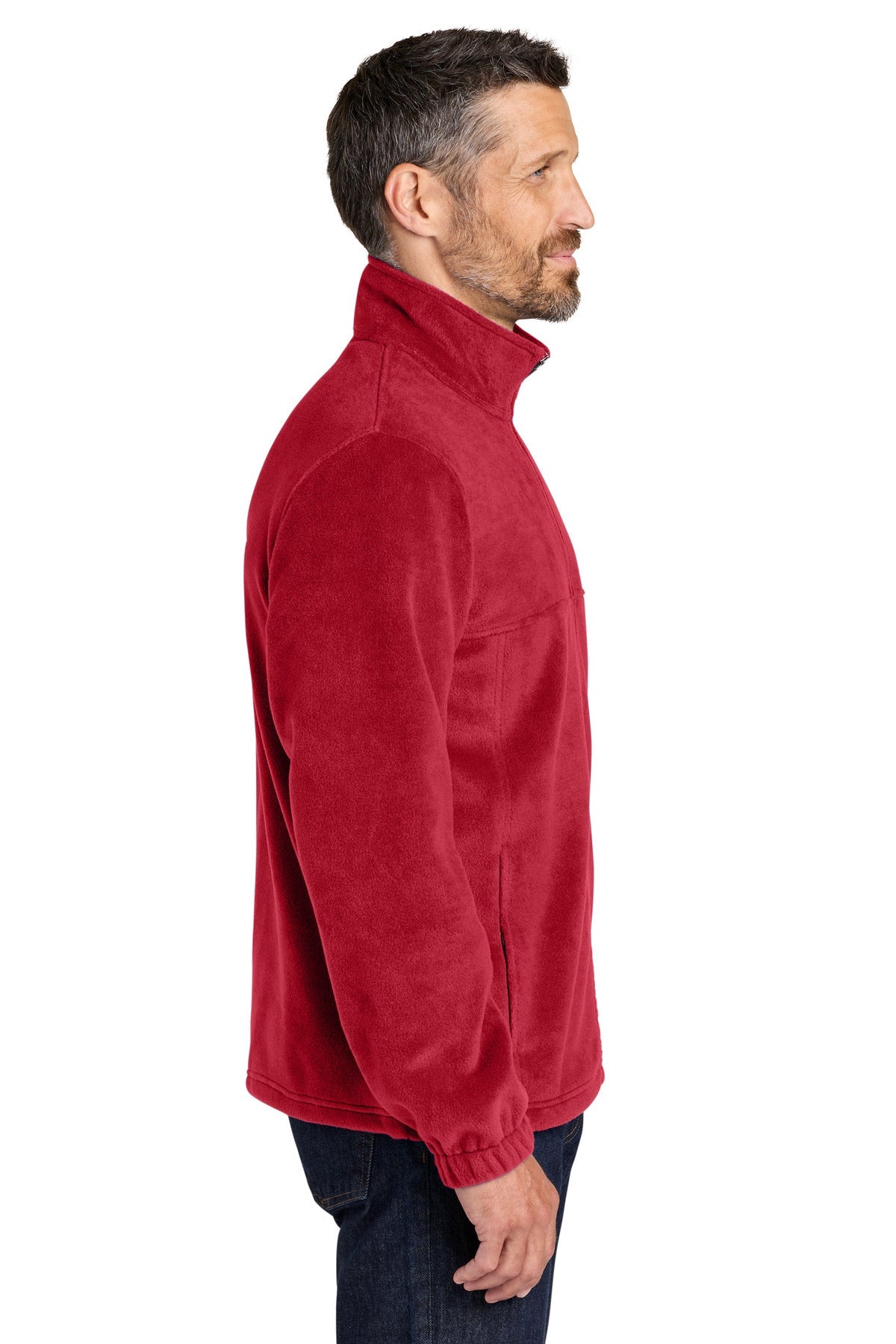 RichRed Port Authority Plush Fleece Full-Zip Jacket F190