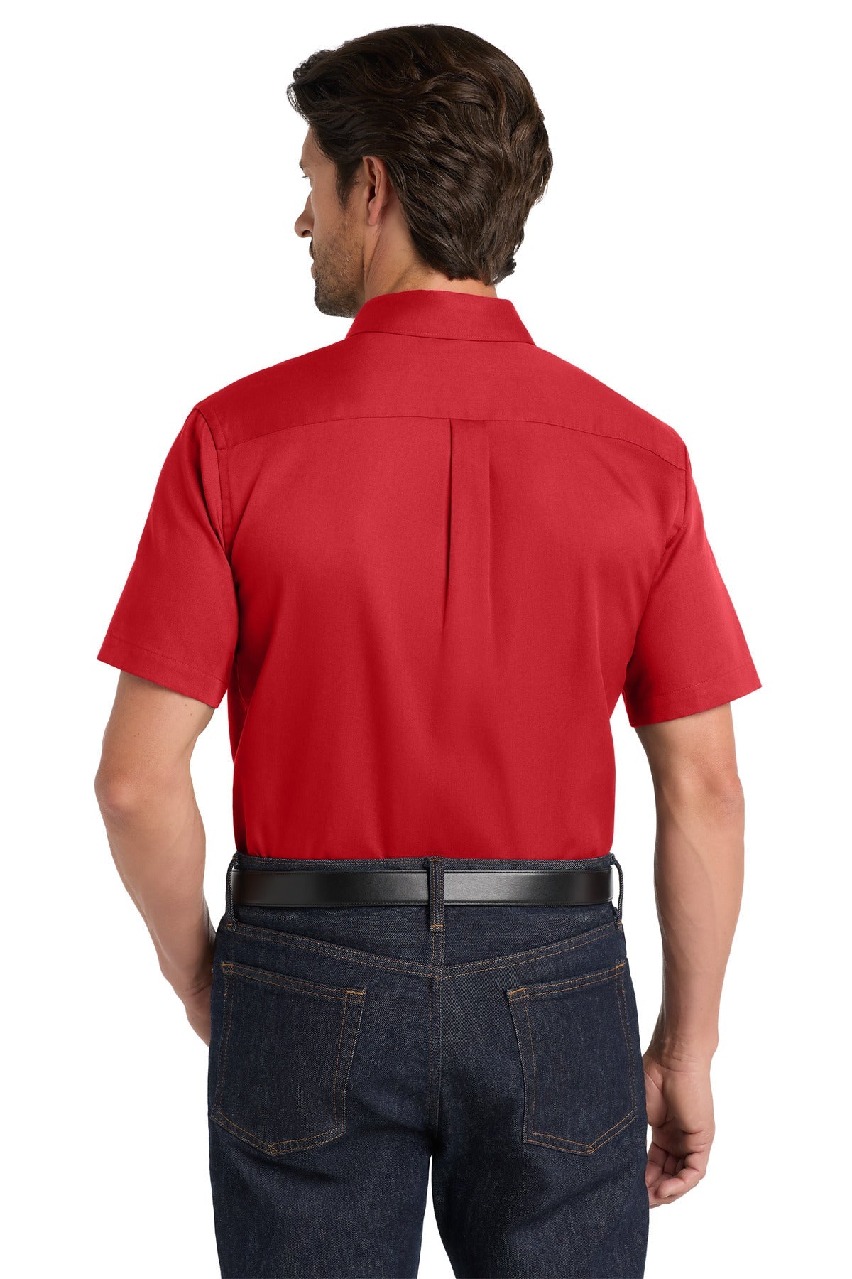 RichRed Port Authority Short Sleeve SuperPro React Twill Shirt. W809