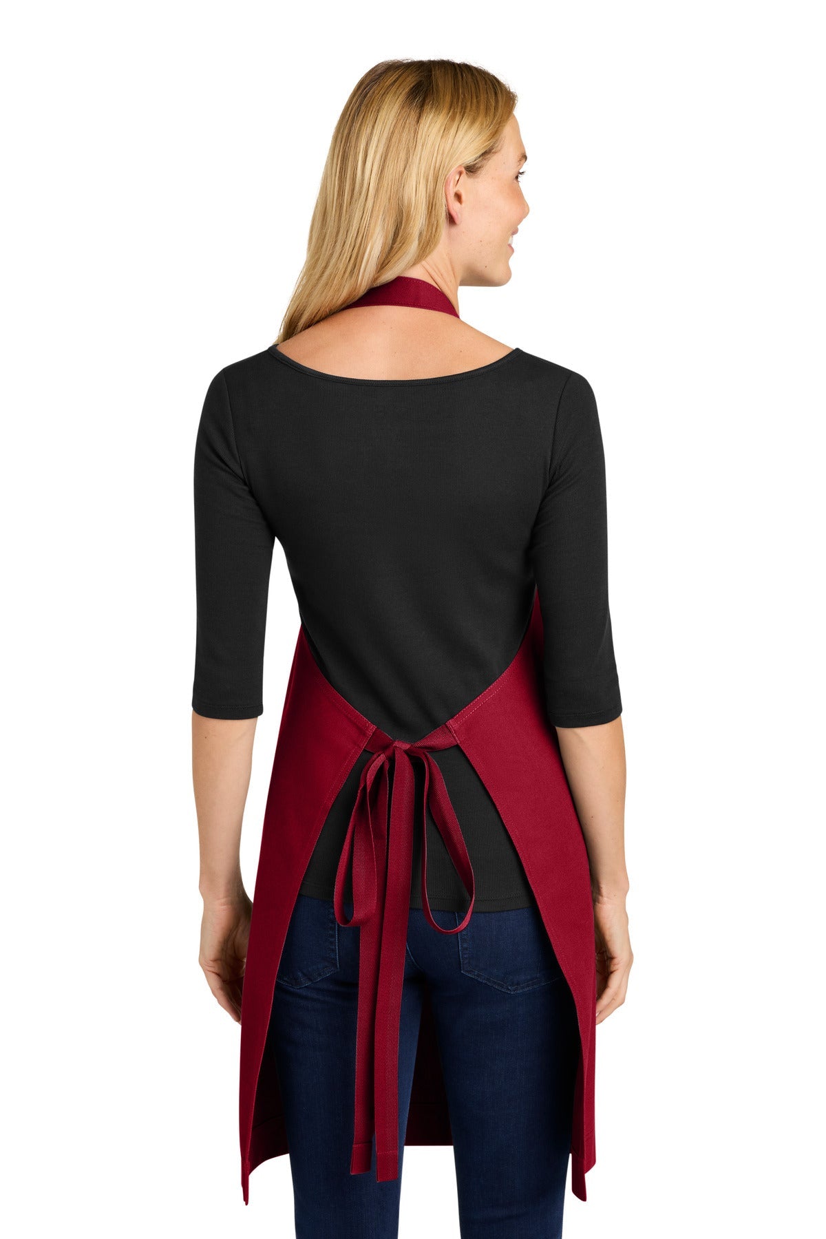 RichRed Port Authority Signature Heavy Twill Bib Apron A900
