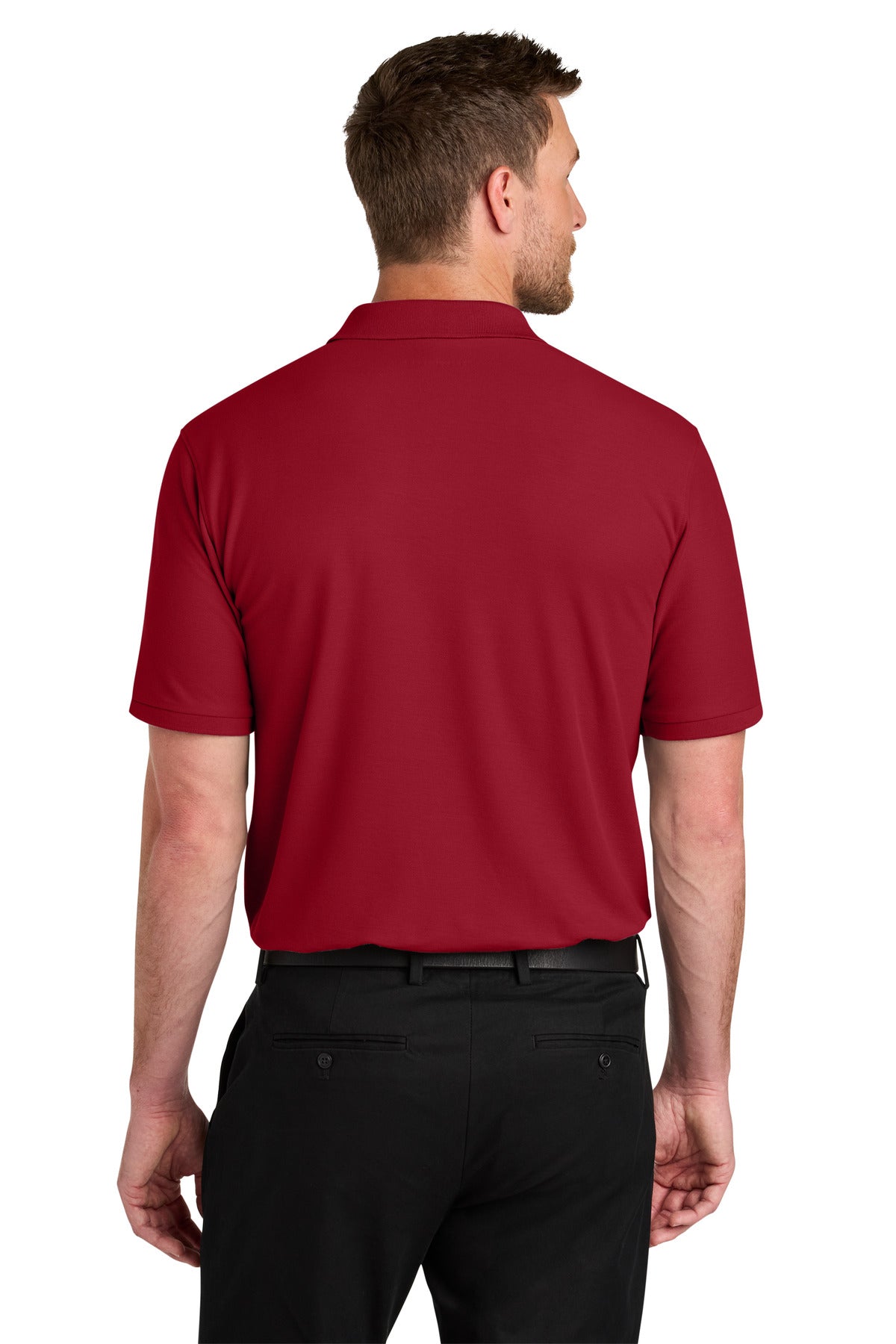 RichRed Port Authority Wearever Signature Pique Polo K200