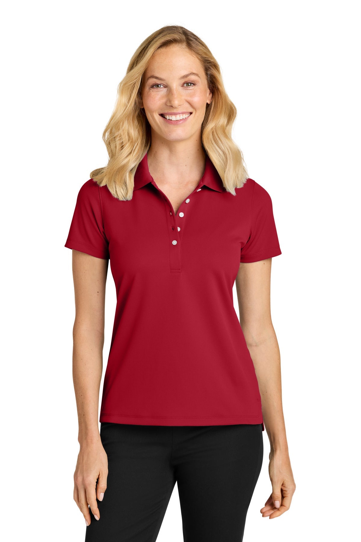 RichRed Port Authority Women's Dry Zone Stain-Release Grid Polo LK845