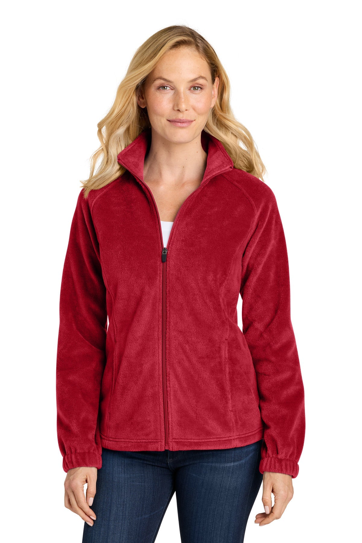 RichRed Port Authority Women's Plush Fleece Full-Zip Jacket L190