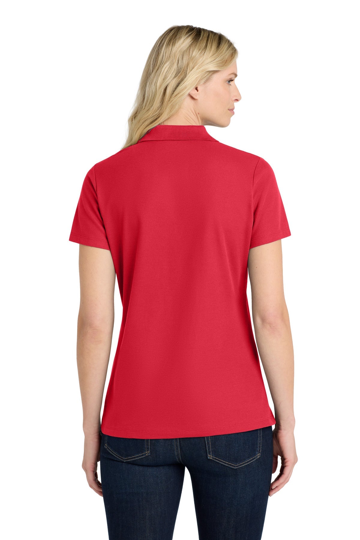 RichRed Port Authority Women's SuperPro React Polo. LK810