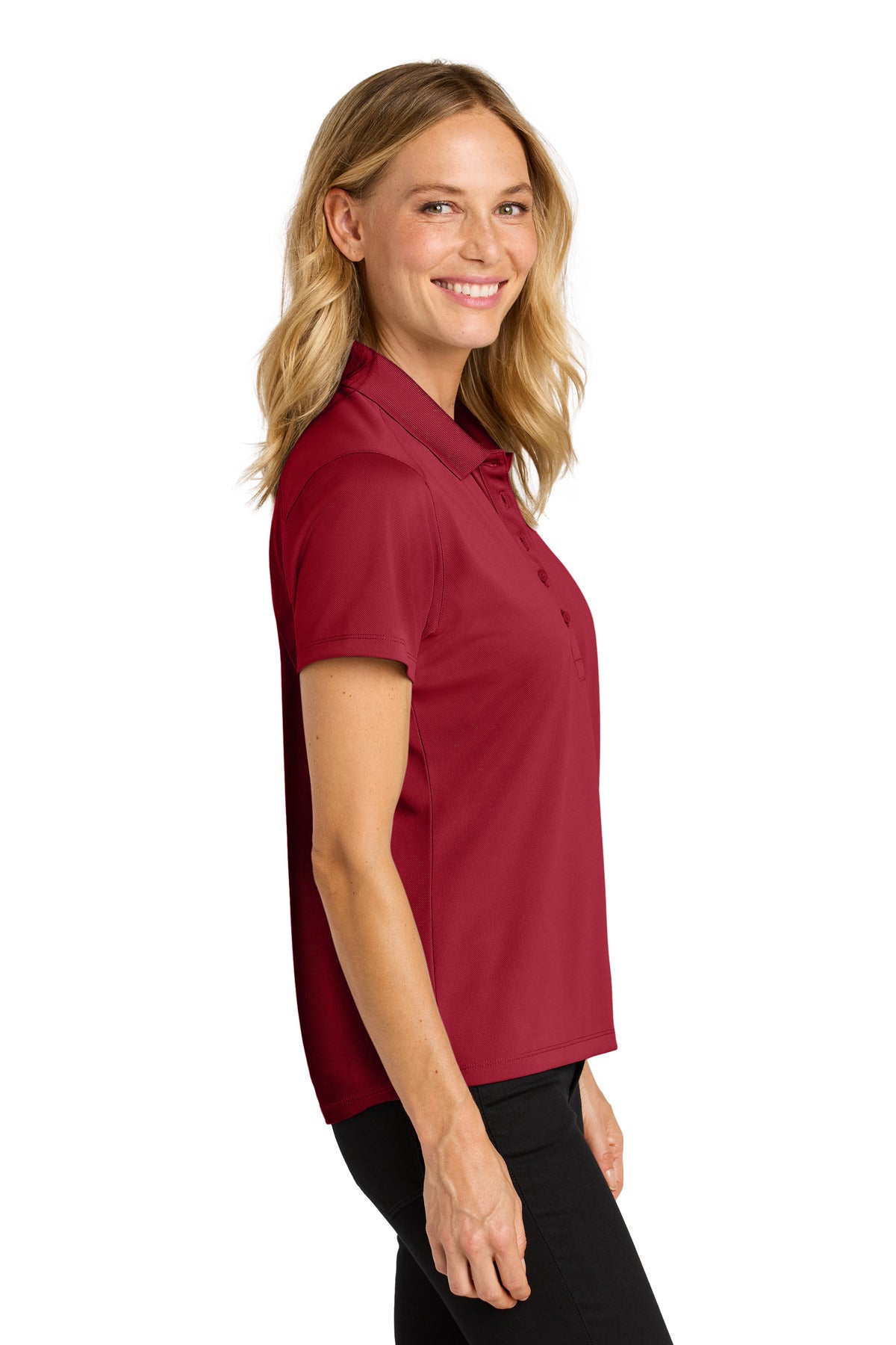 RichRed Port Authority Women's Wearever Performance Pique Polo LK240