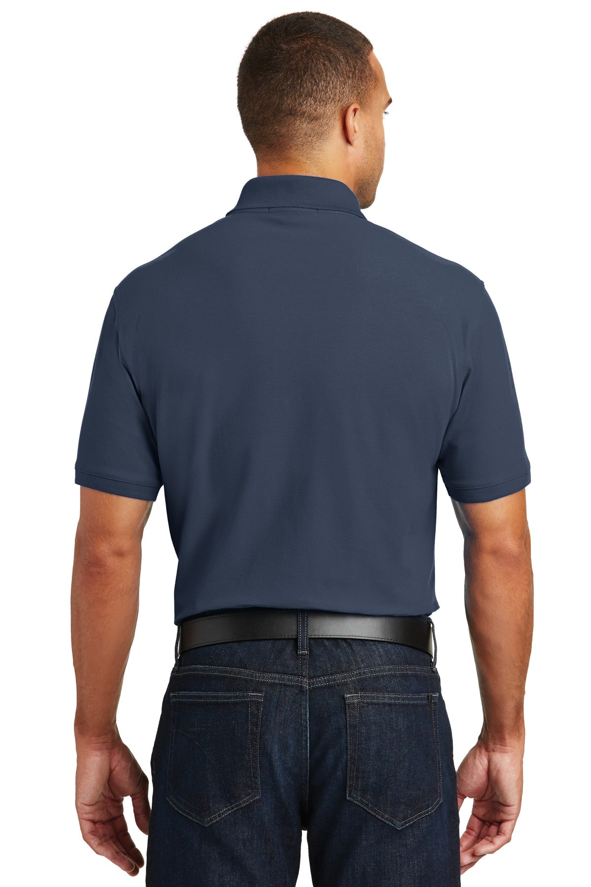 River Blue Nvy Port Authority Core Classic Pique Polo. K100