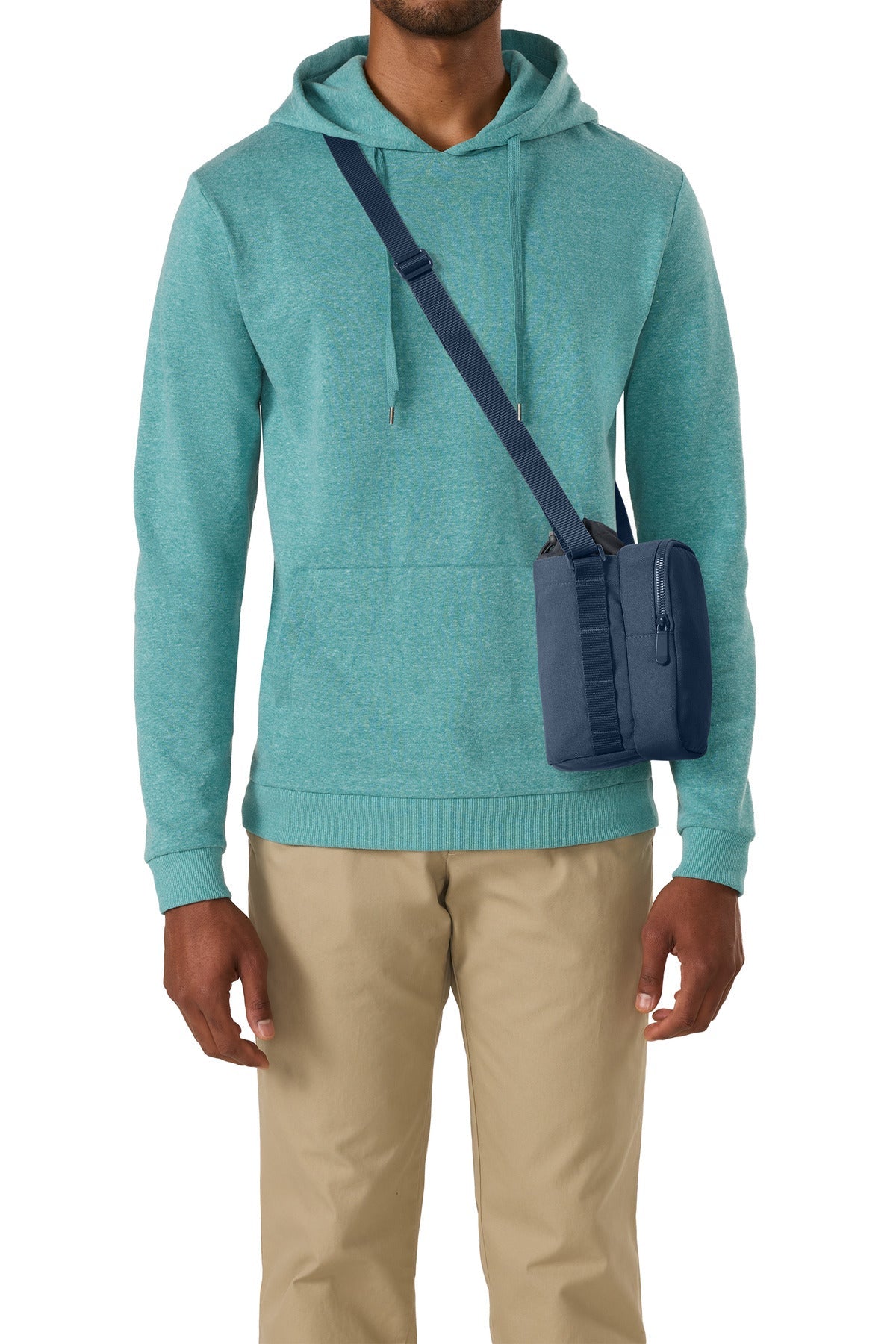 RiverBlNv Port Authority Matte Oxford Hydration Crossbody BG941
