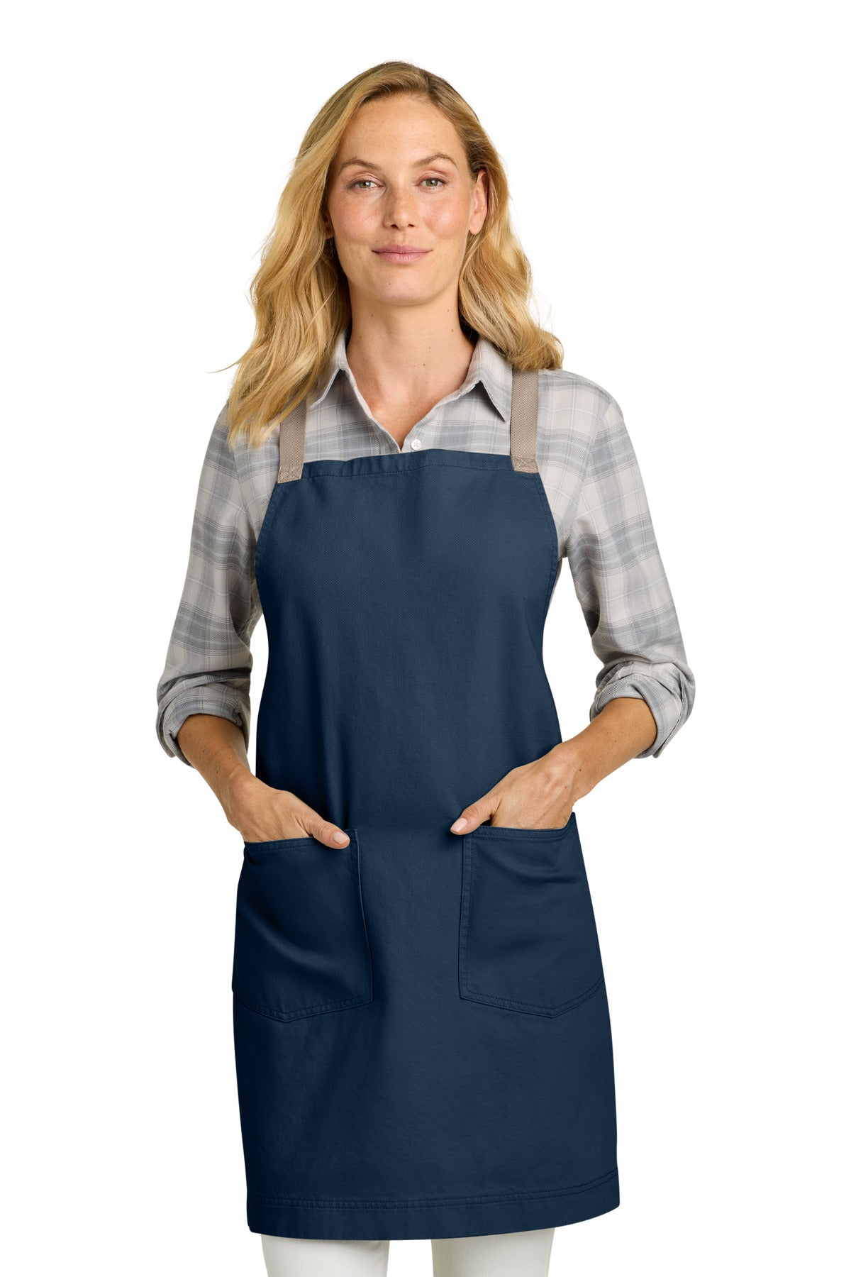 RiverBlNv Port Authority Signature Heavy Twill Crossback Apron A902