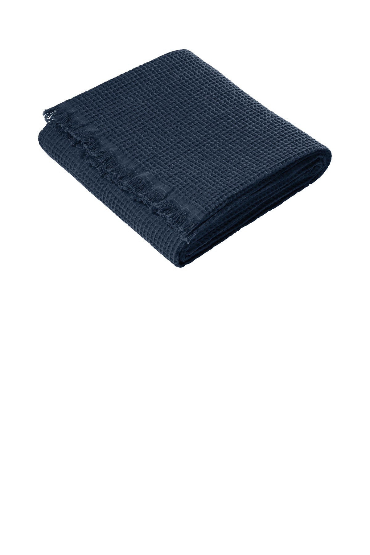 RiverBlNv Port Authority Waffle Throw BP92
