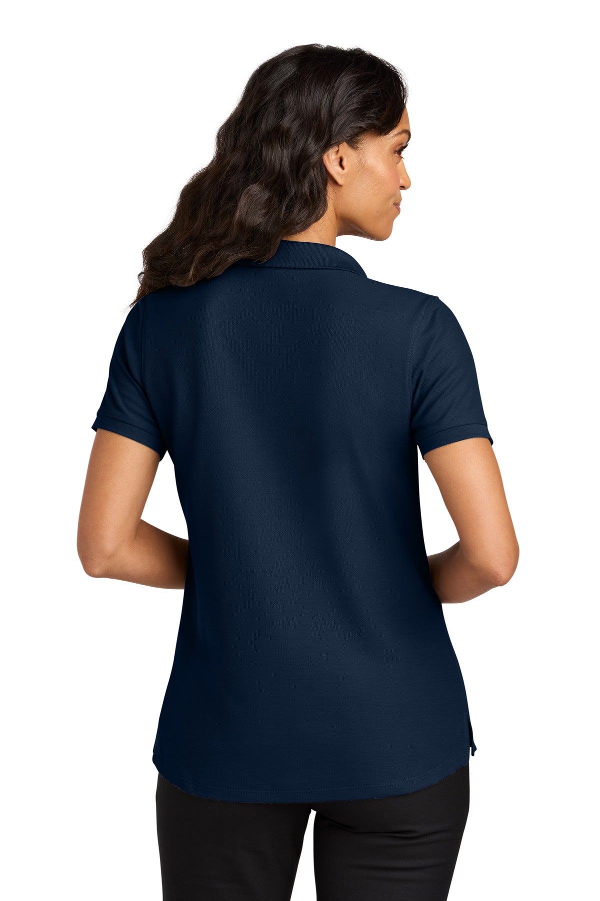 RiverBlNv Port Authority Women's Wearever Signature Pique Polo LK200