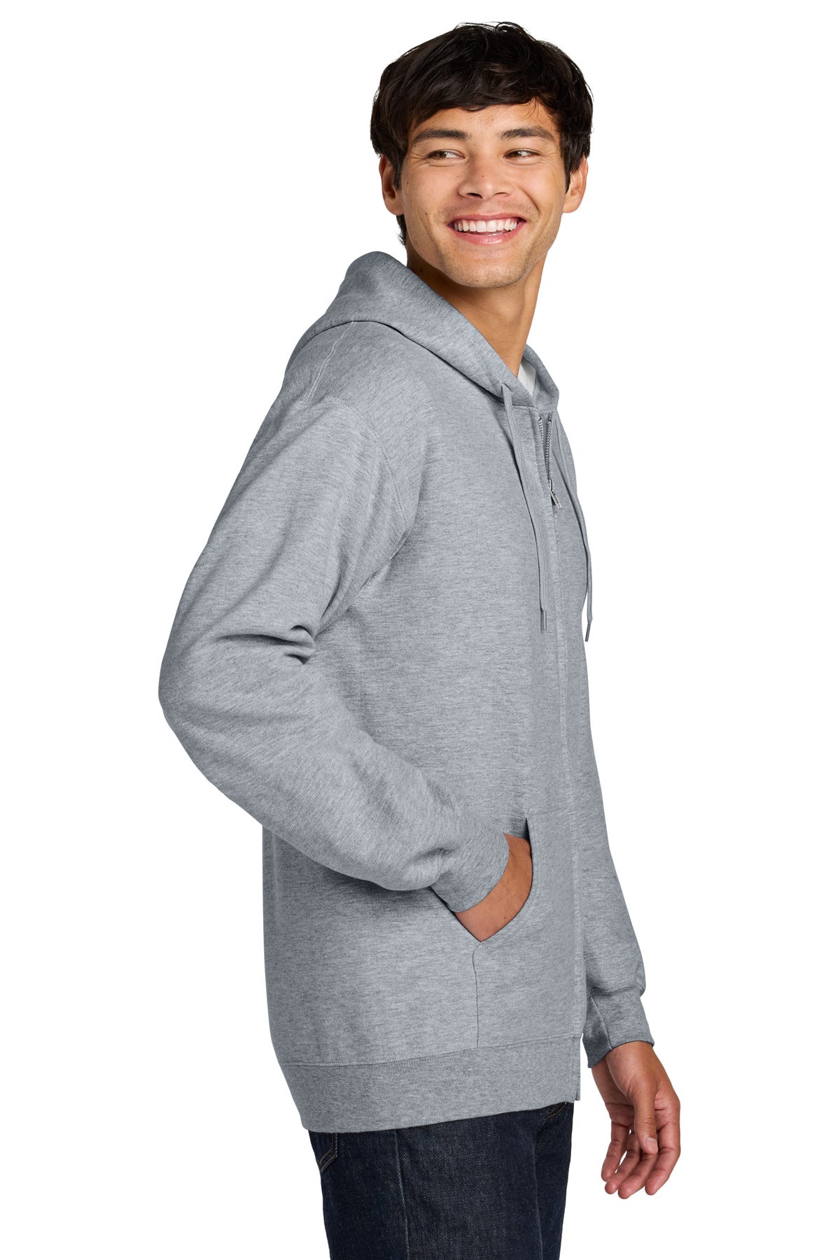 RngSpunSpG Gildan Softstyle Midweight Fleece Full-Zip Hooded Sweatshirt SF600