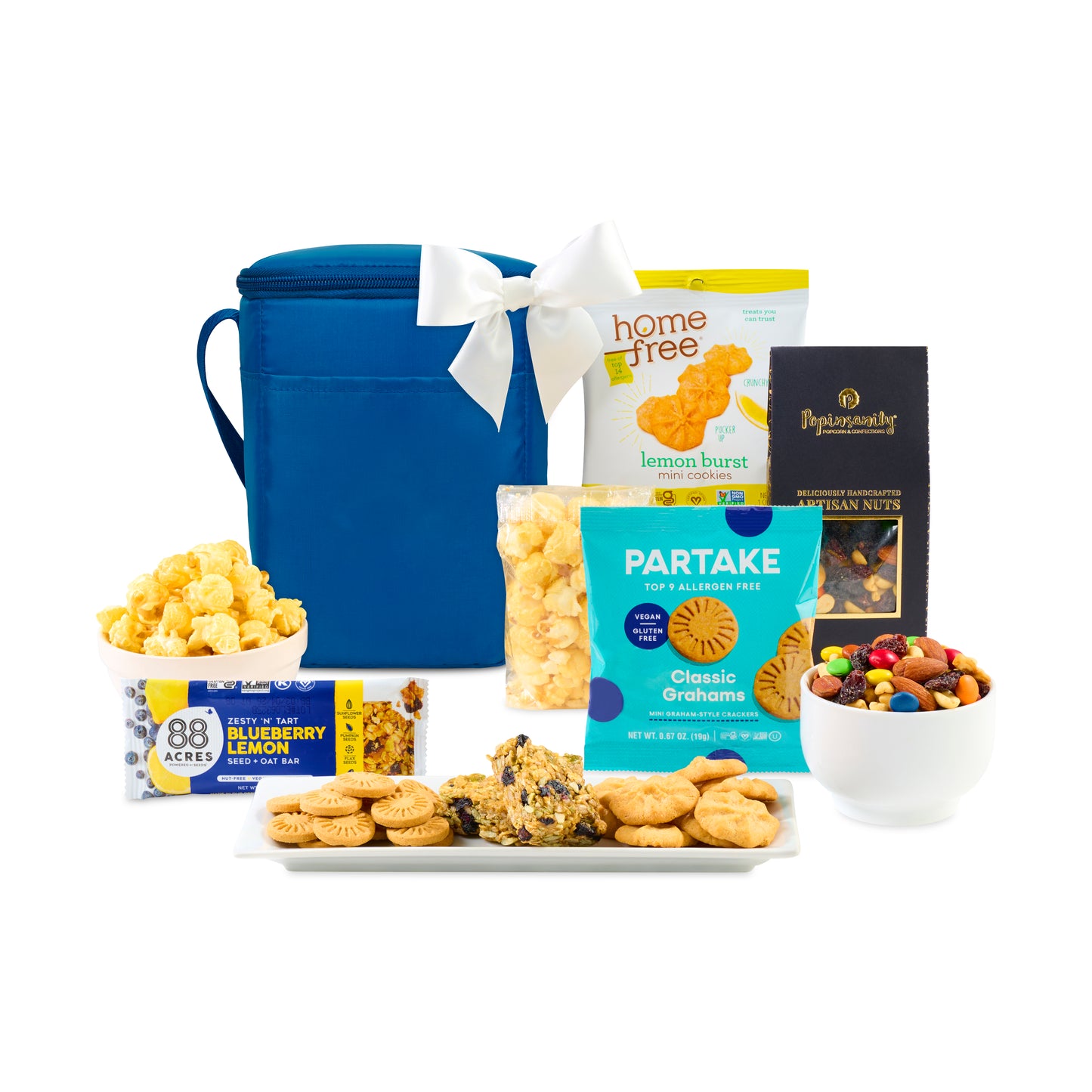 Royal Blue Arlo Good Vibes & Goodies Cooler plain