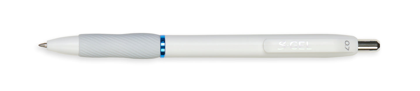Royal Blue Sharpie® S-Gel White Barrel plain