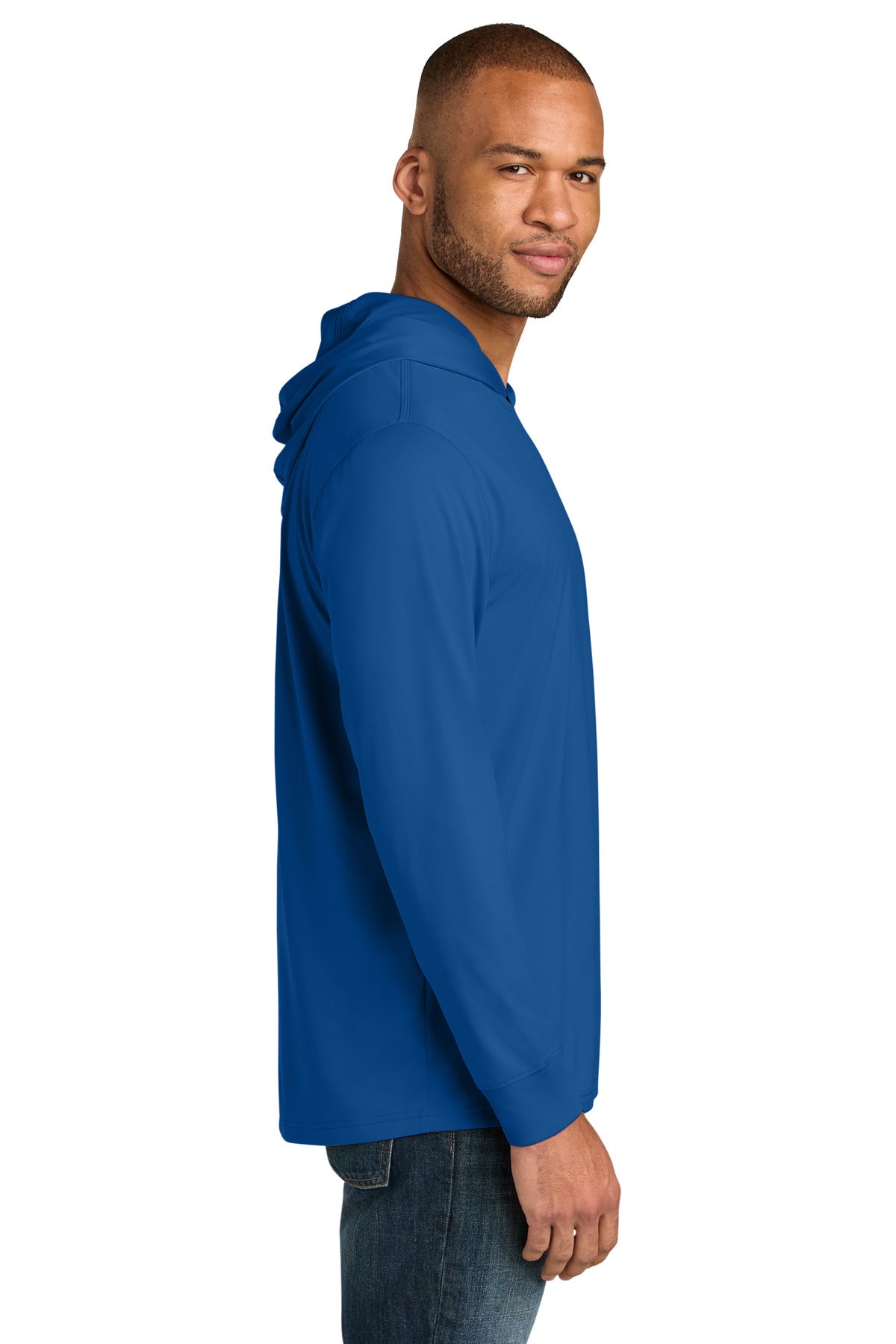 Royal CornerStone Workwear Pro Long Sleeve Hooded Tee CS440LSH