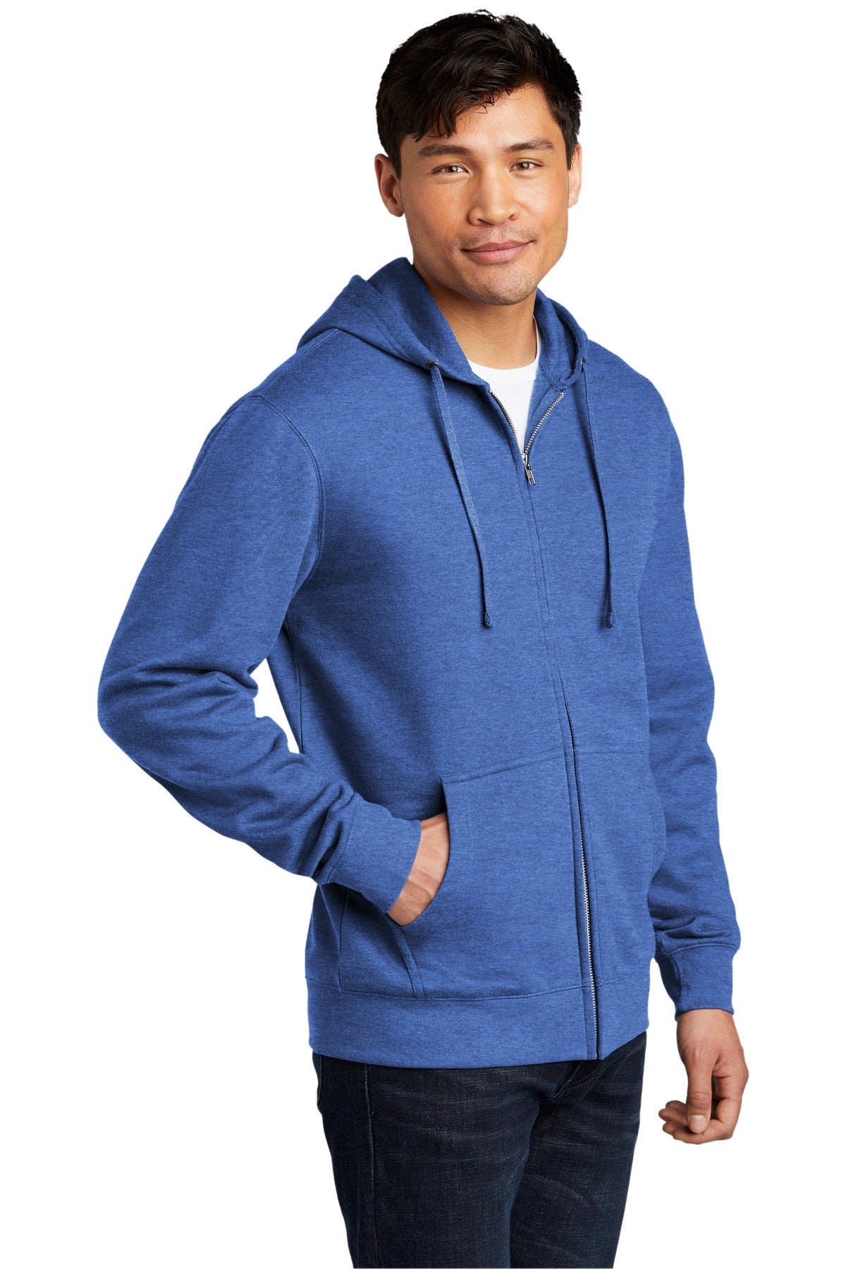 Royal Frost District V.I.T. Fleece Full-Zip Hoodie DT6102