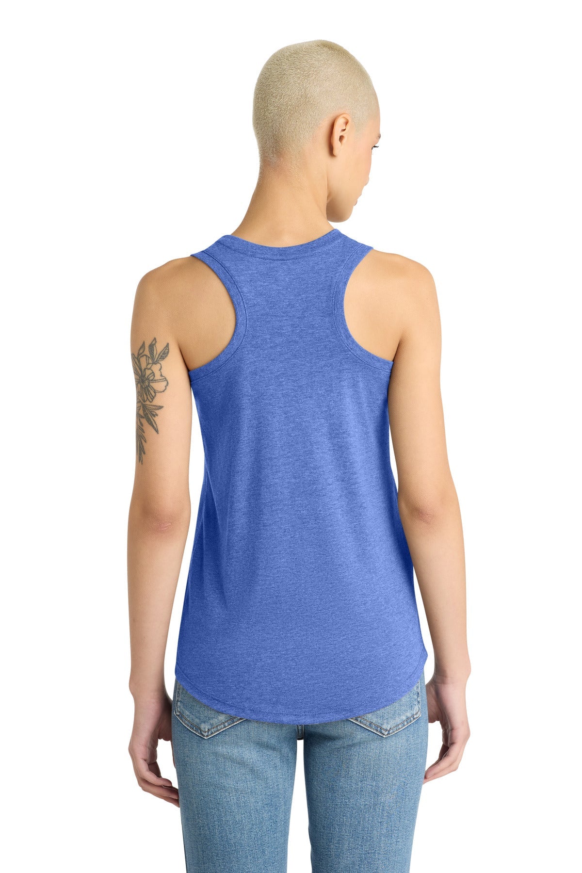 Royal Frost District Women's Perfect Tri Racerback Tank. DM138L