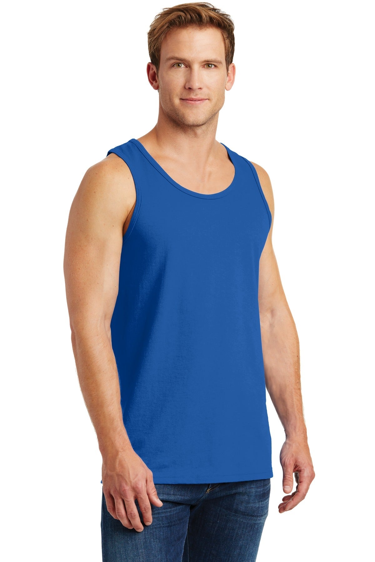 Royal Gildan Heavy Cotton Tank Top. G5200