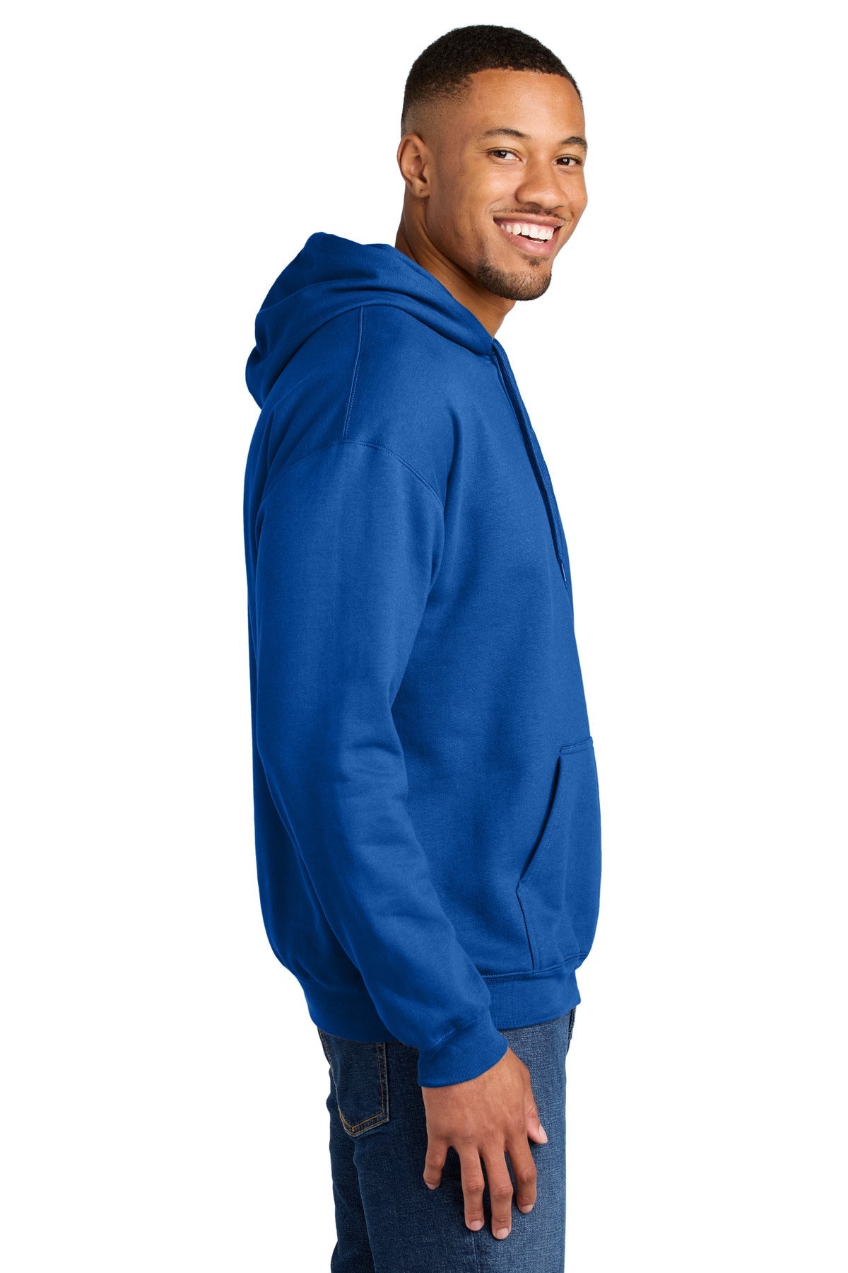 Royal Gildan Softstyle Midweight Pullover Hooded Sweatshirt SF500