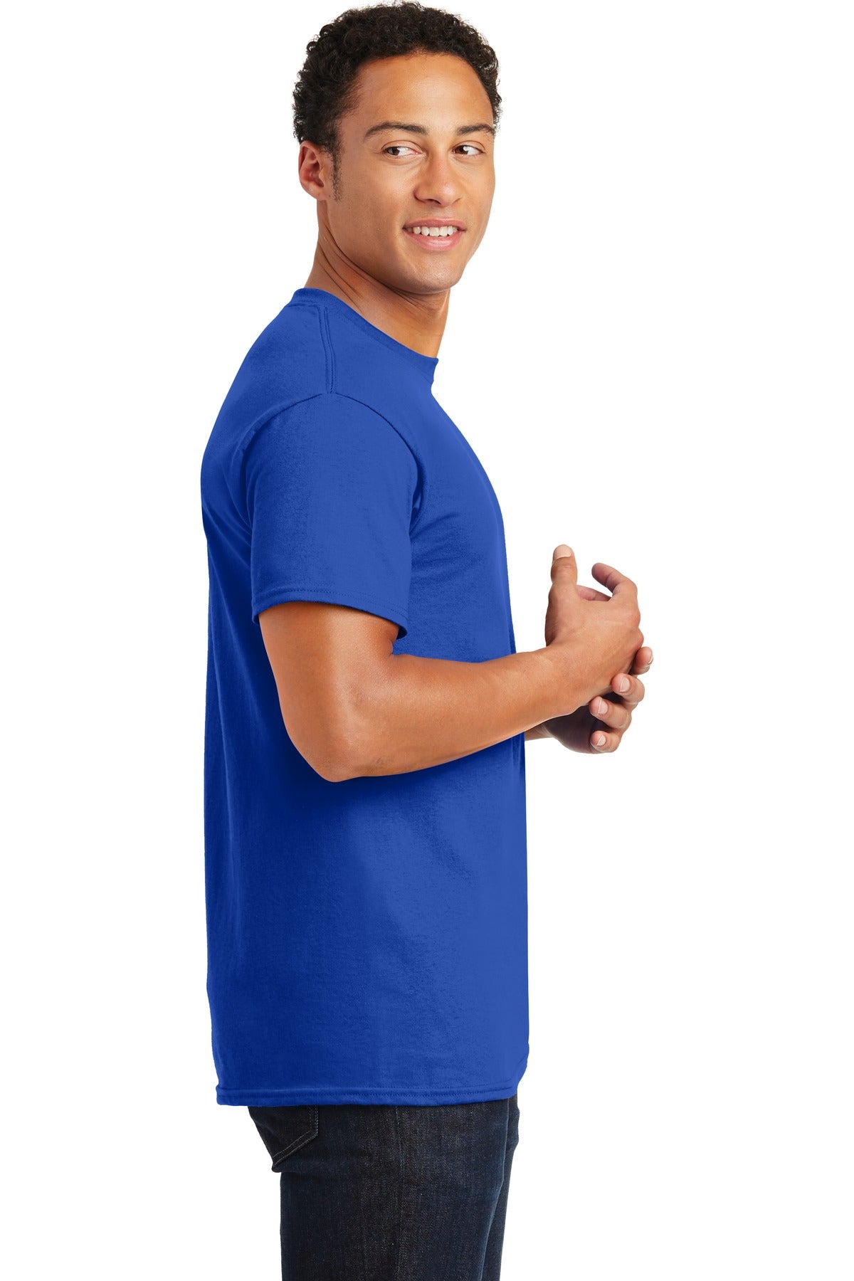 Royal Gildan - Ultra Cotton 100% US Cotton T-Shirt. 2000