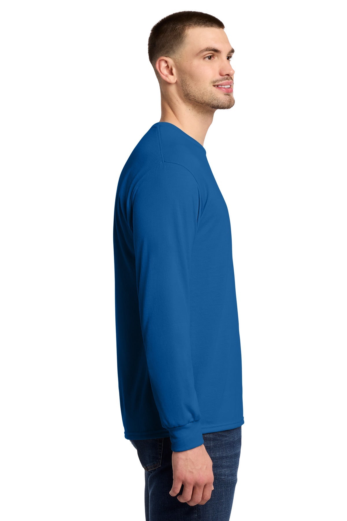 Royal Jerzees Dri-Power 100% Polyester Long Sleeve T-Shirt 21LS
