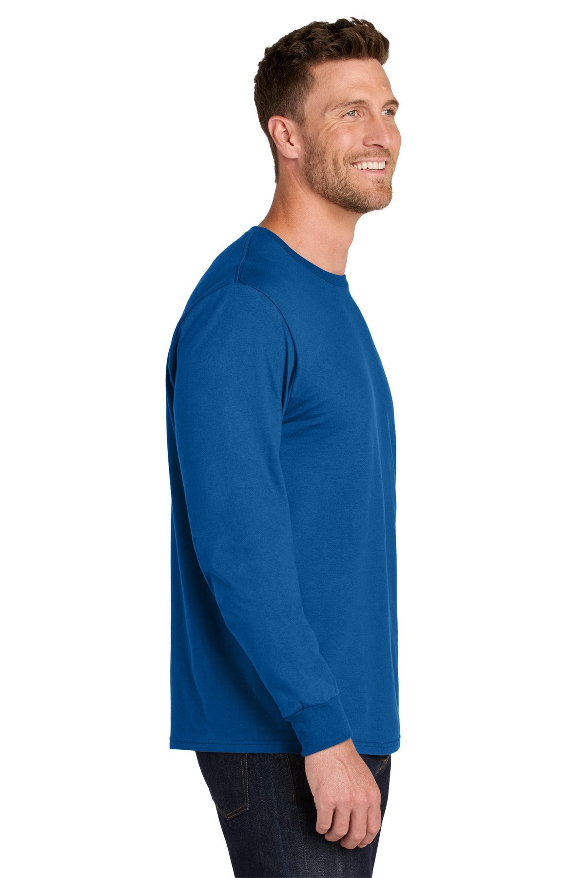 Royal Jerzees Ultimate Unisex Ring Spun Long Sleeve T-Shirt IC46L