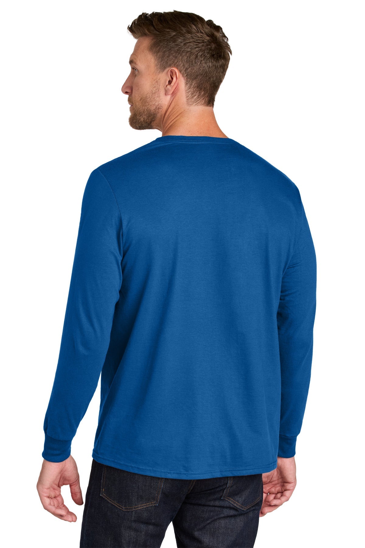 Royal Jerzees Ultimate Unisex Ring Spun Long Sleeve T-Shirt IC46L