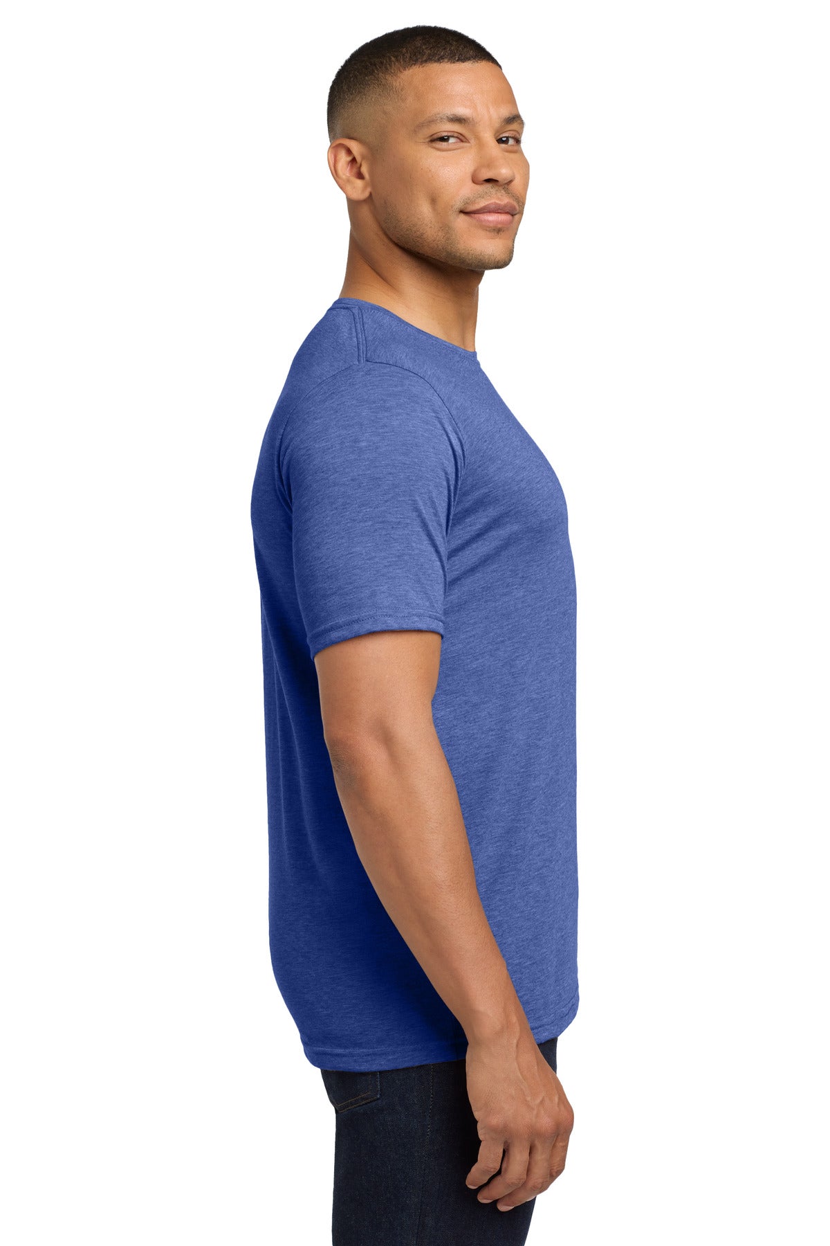 Royal Next Level Apparel Adult Poly/Cotton Tee. NL6200