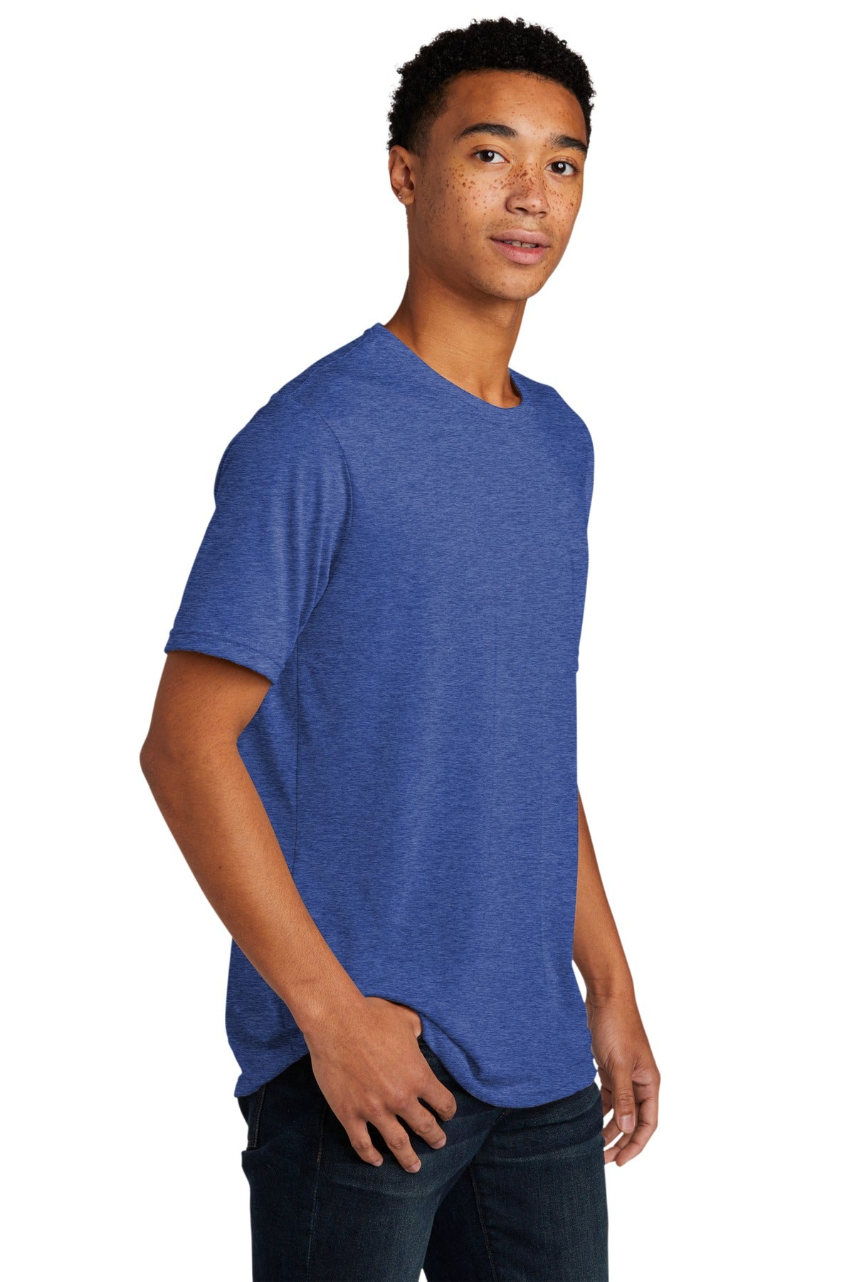 Royal Next Level Apparel Adult Poly/Cotton Tee. NL6200