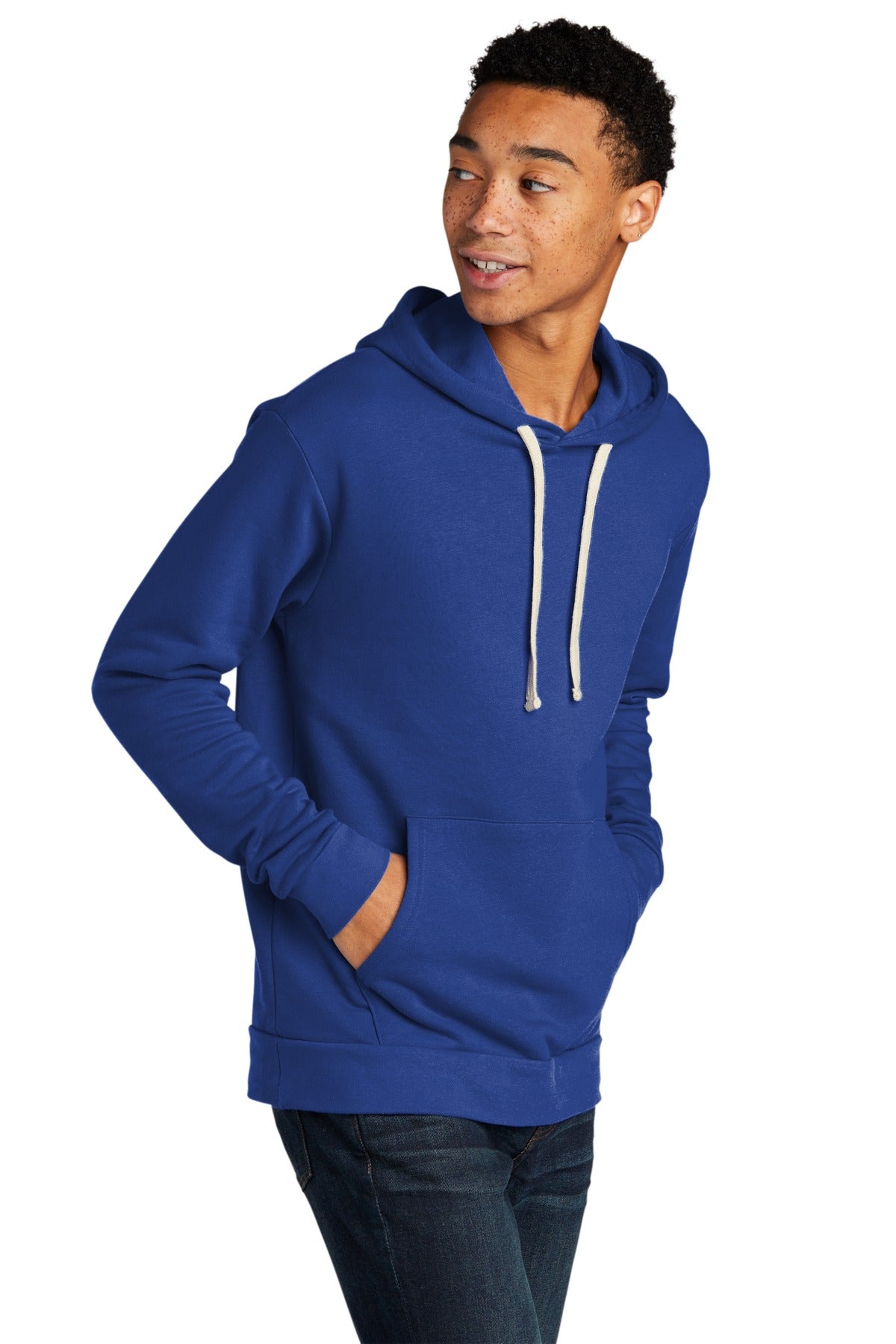 Royal Next Level Apparel Adult Santa Barbara Pullover Hoodie. NL9303